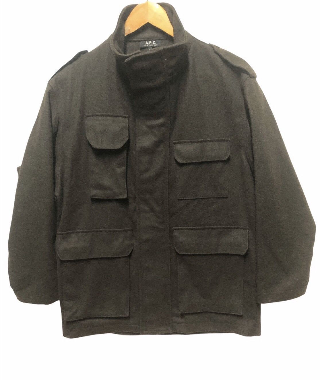 A.P.C. Rare‼️ Vintage A.P.C Wool Pea Coat Made in France