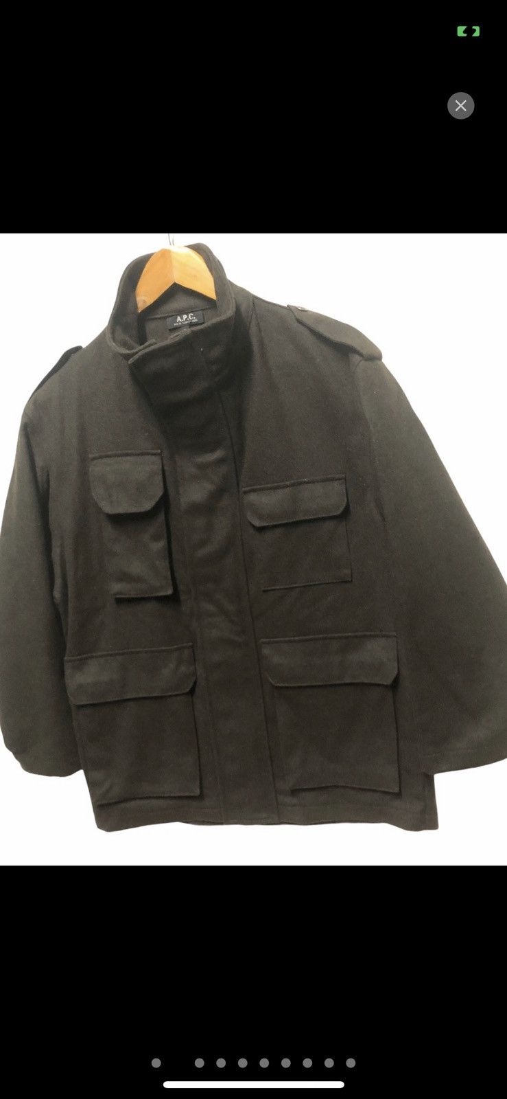 A.P.C. A.P.C MILITARY MULTIPOCKET MADE IN FRANCE Size US S / EU 44-46 / 1 - 2 Thumbnail