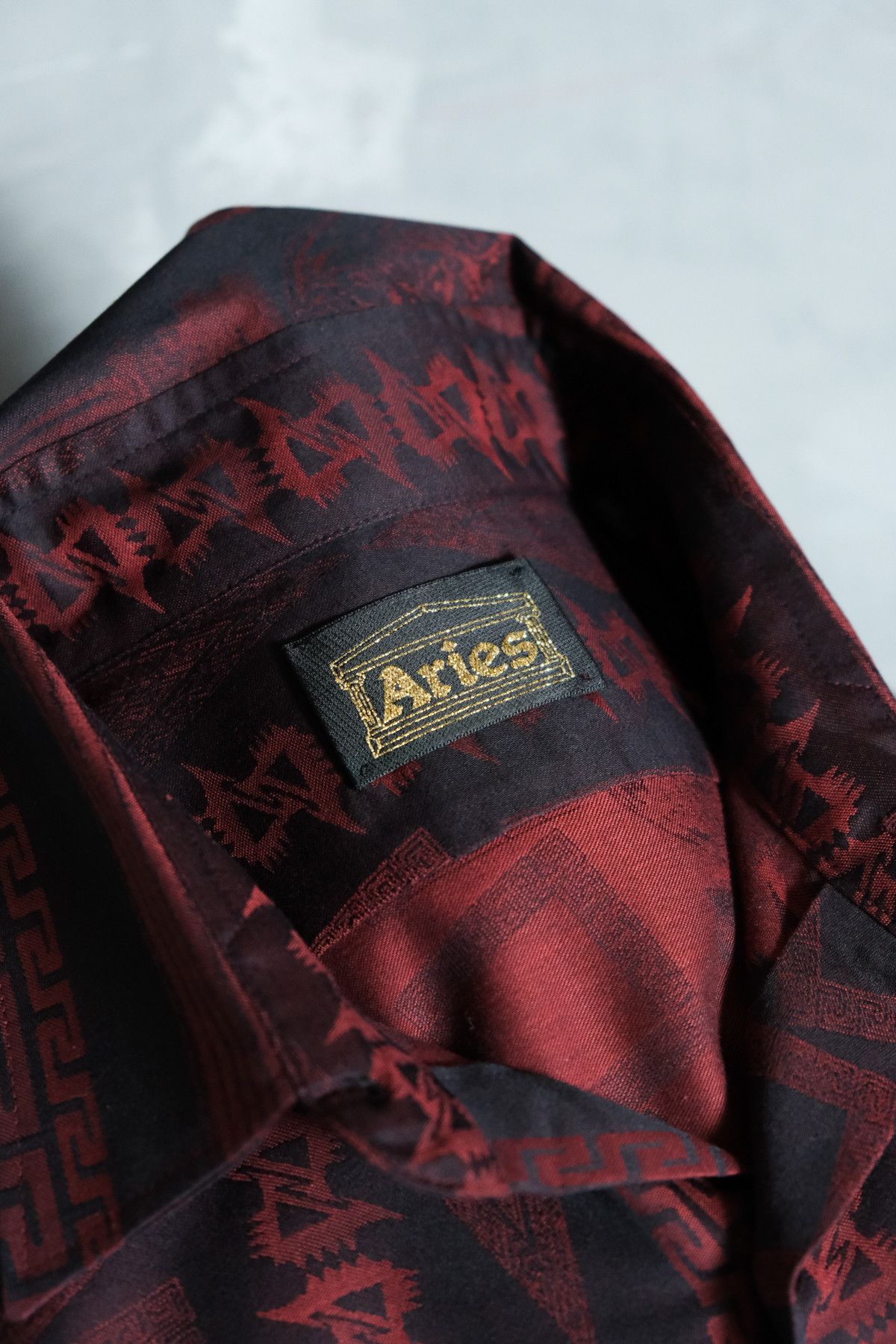 Aries Column Jacquard Shirt