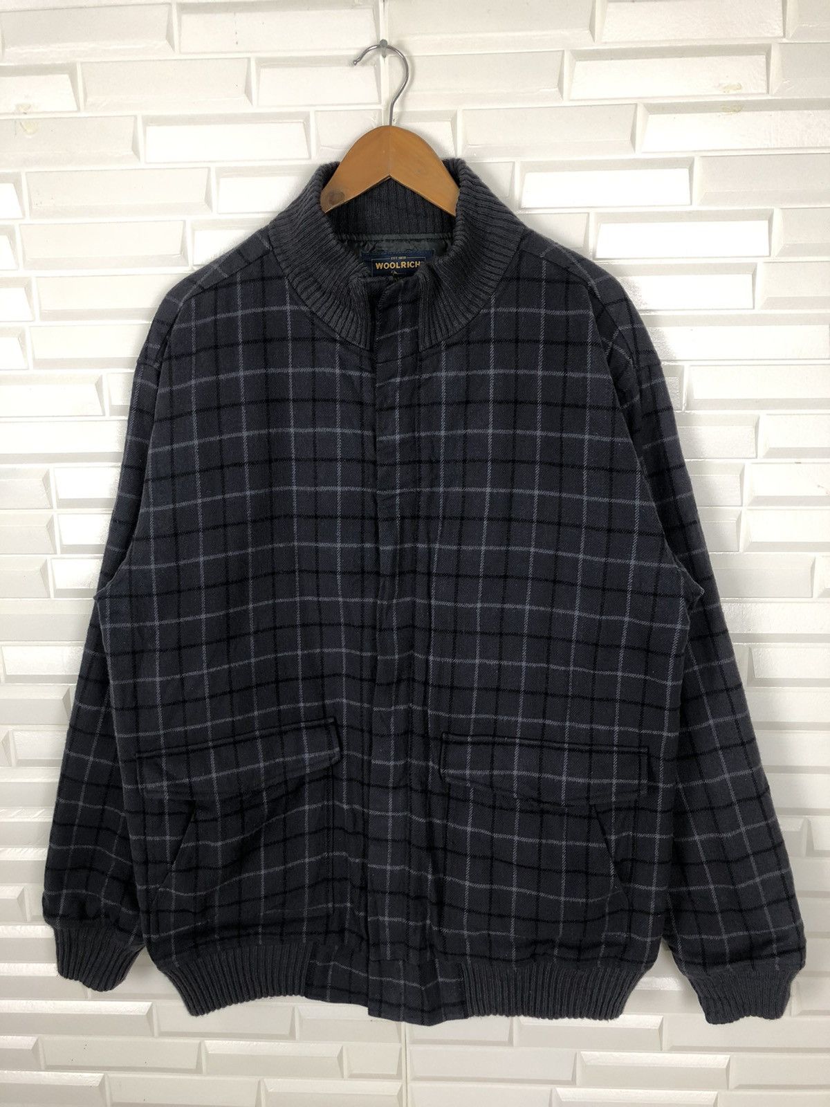 Vintage × Woolrich Woolen Mills WOOLRICH THE ORIGINAL OUTDOOR TARTAN JACKET Size US XL / EU 56 / 4 - 1 Thumbnail
