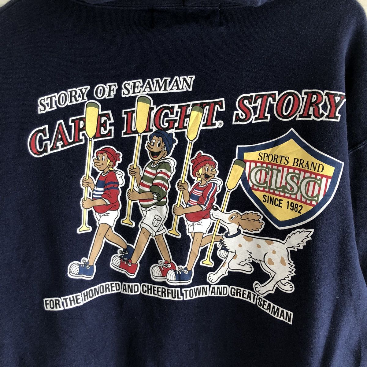 Cartoon Network CAPE LIGHT STORY SEAMAN SWEATSHIRT HOODIE JACKET Size US M / EU 48-50 / 2 - 9 Thumbnail