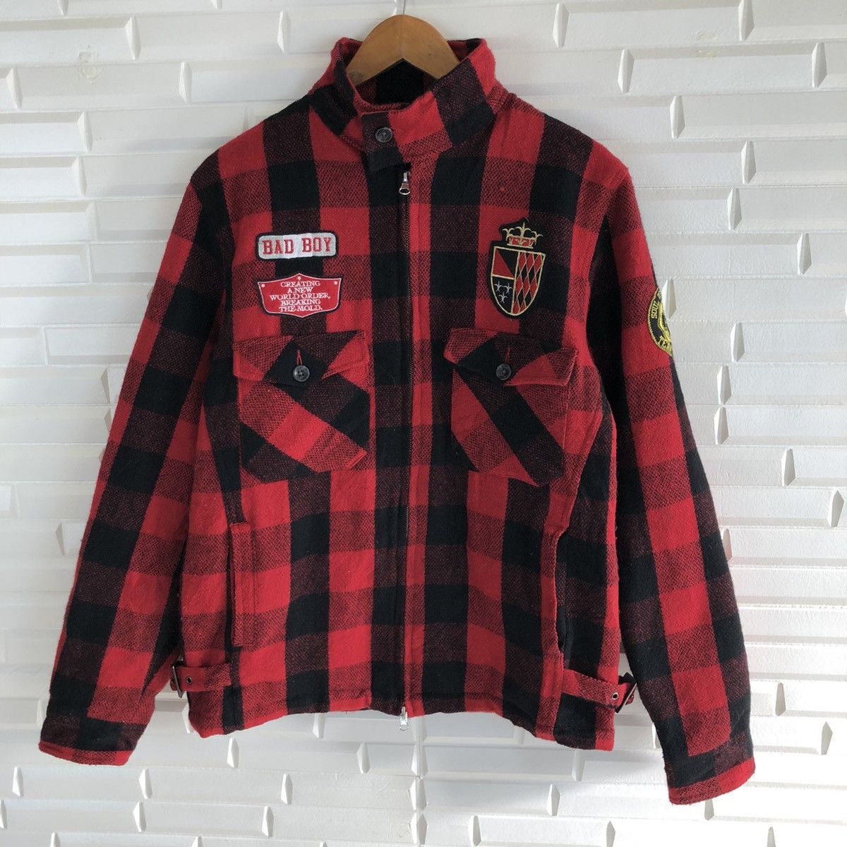 Vintage BODBOYS SOUL OF THE STREET TARTAN JACKET Size US L / EU 52-54 / 3 - 5 Thumbnail