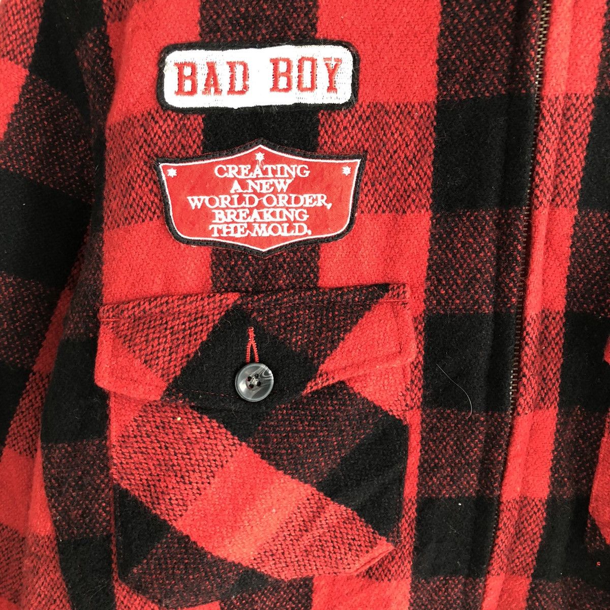 Vintage BODBOYS SOUL OF THE STREET TARTAN JACKET Size US L / EU 52-54 / 3 - 6 Thumbnail