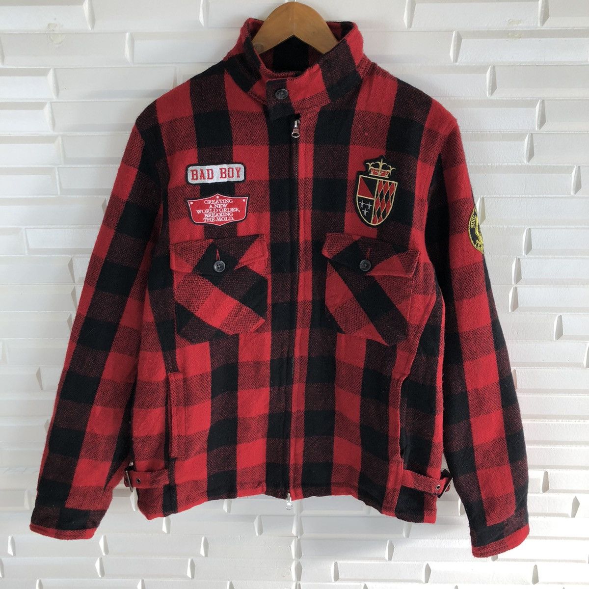 Vintage BODBOYS SOUL OF THE STREET TARTAN JACKET Size US L / EU 52-54 / 3 - 2 Thumbnail