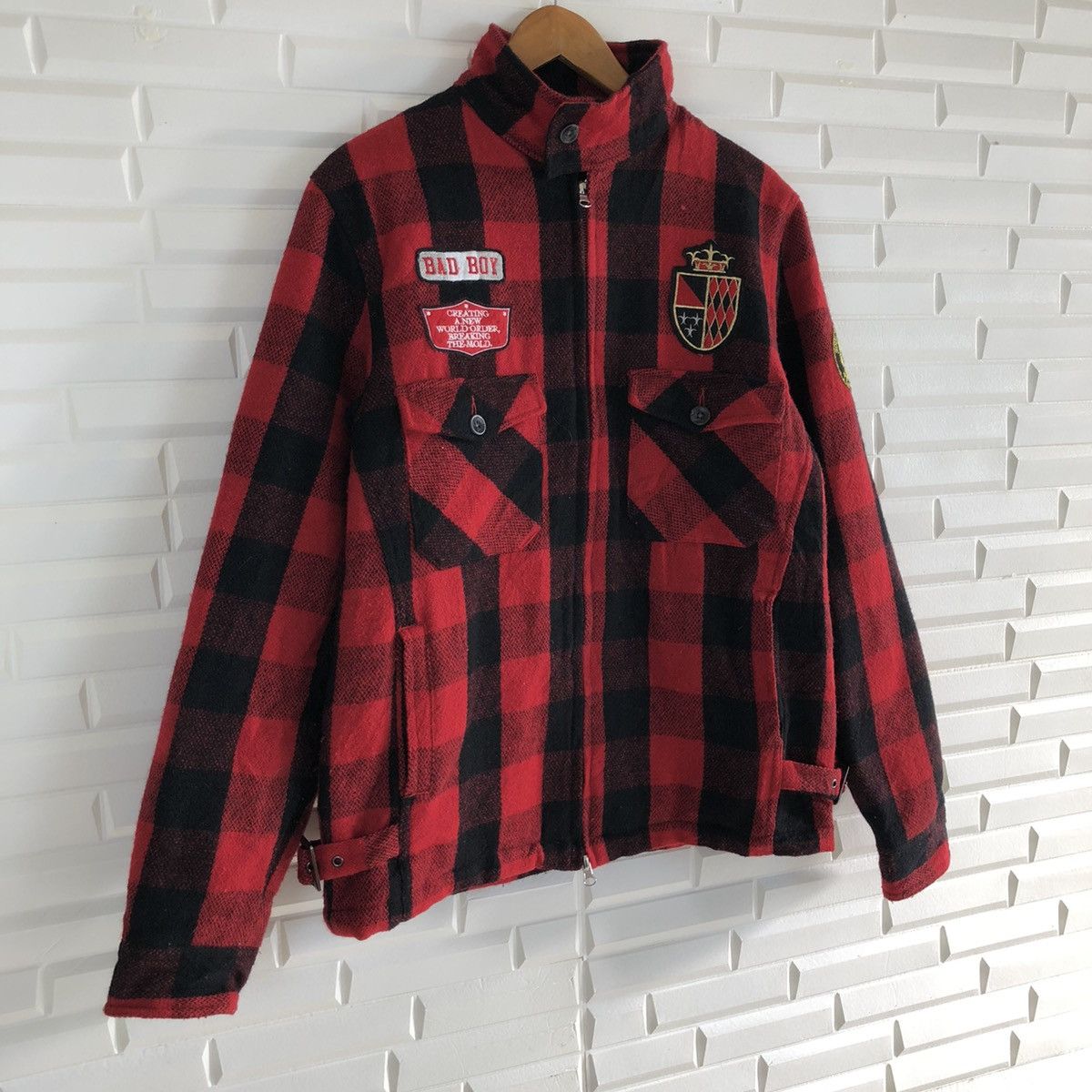 Vintage BODBOYS SOUL OF THE STREET TARTAN JACKET Size US L / EU 52-54 / 3 - 4 Thumbnail