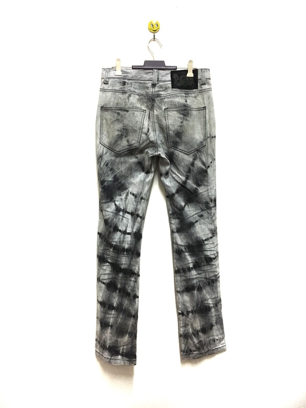 LOWBOX Lowbox Acid Wash Design Pants Size US 32 / EU 48 - 2 Thumbnail