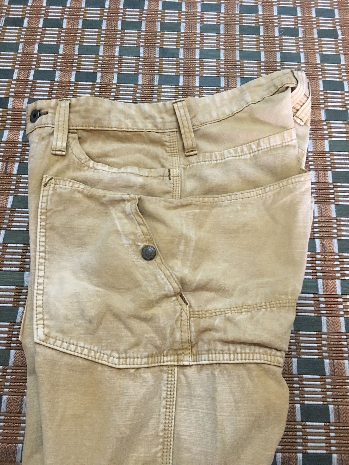 Designer Blue Way Multi Pocket Made In Nippon Bush cargos pant Size US 28 / EU 44 - 11 Thumbnail