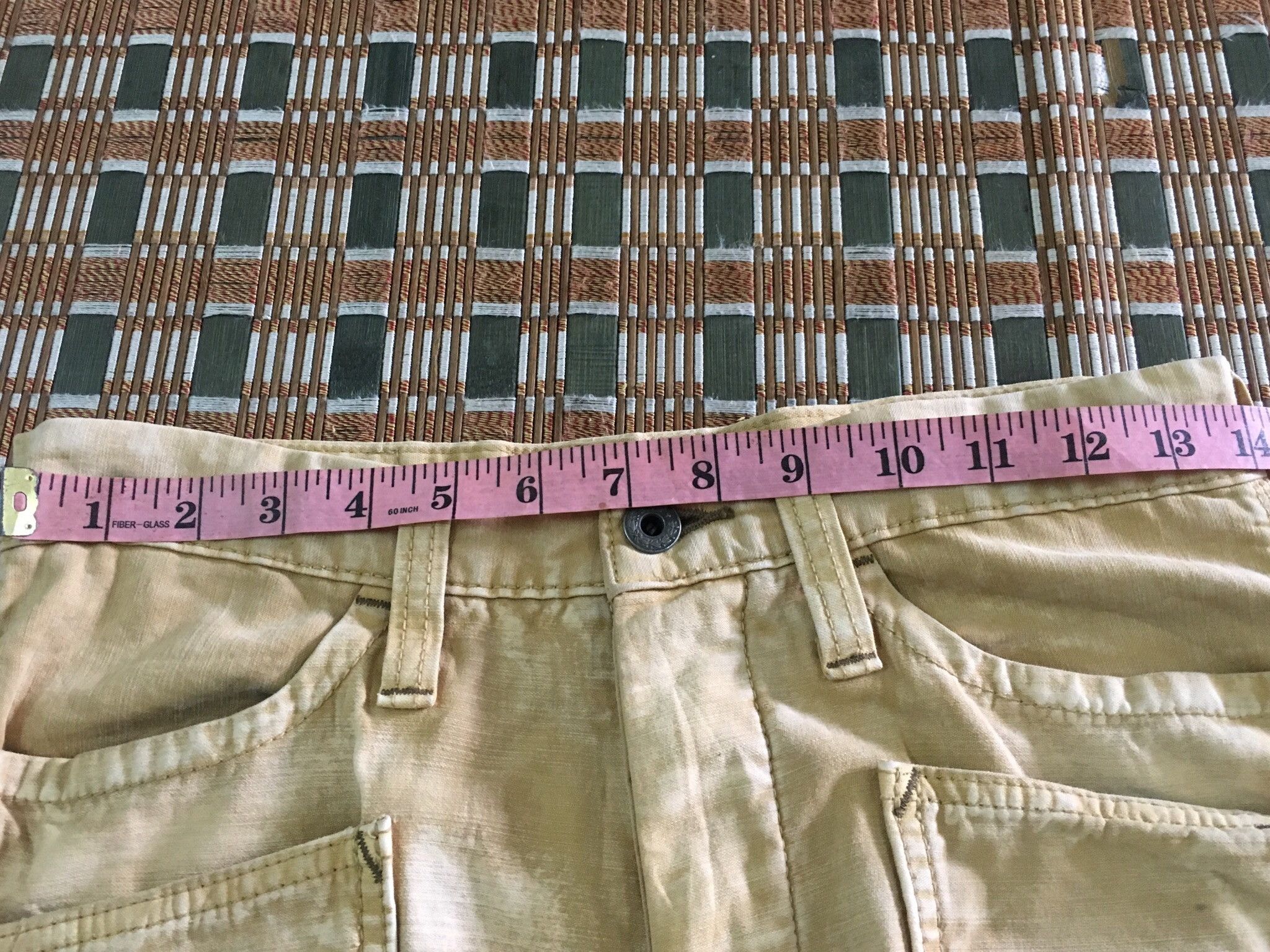 Designer Blue Way Multi Pocket Made In Nippon Bush cargos pant Size US 28 / EU 44 - 14 Thumbnail