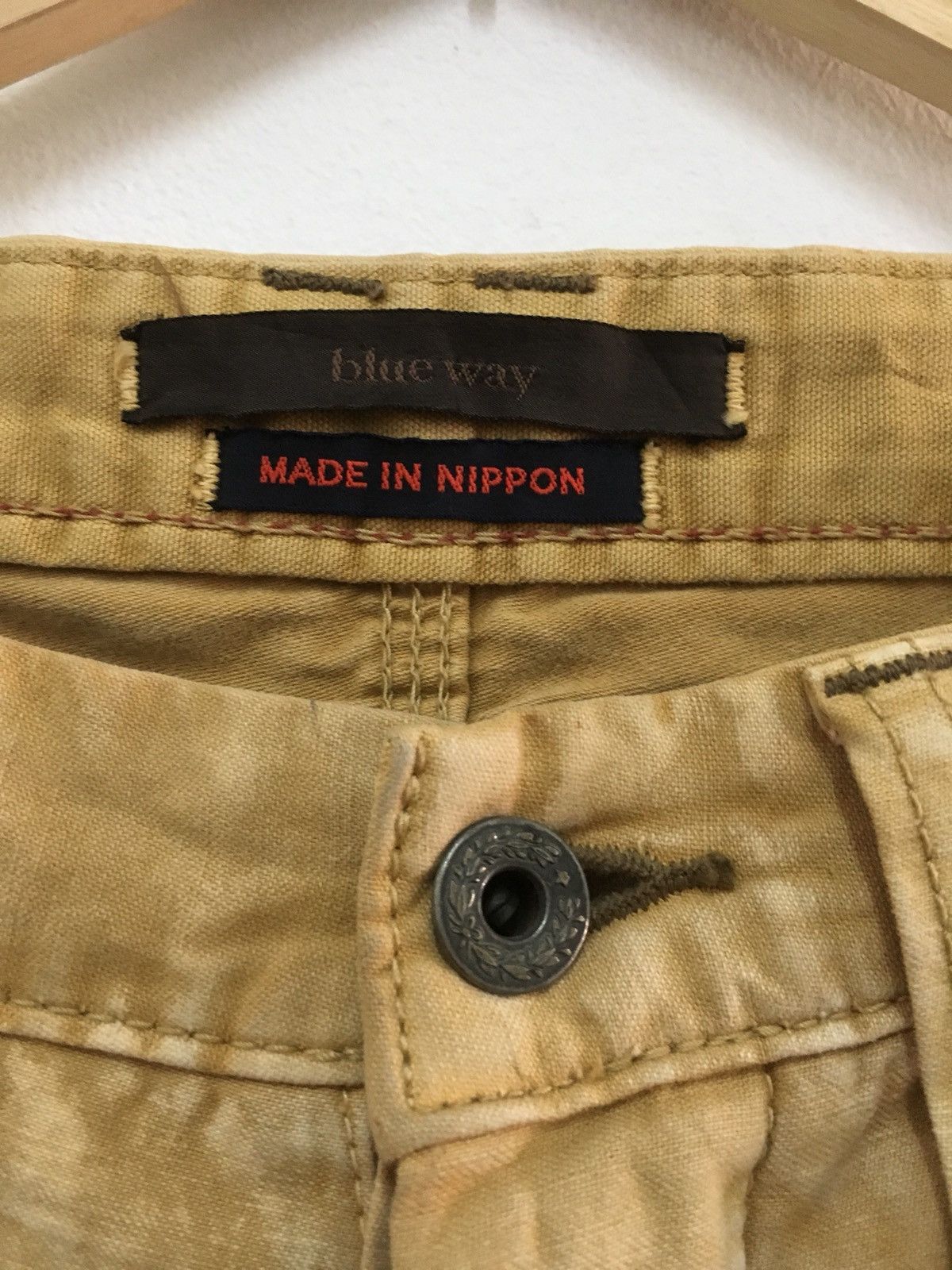 Designer Blue Way Multi Pocket Made In Nippon Bush cargos pant Size US 28 / EU 44 - 5 Thumbnail