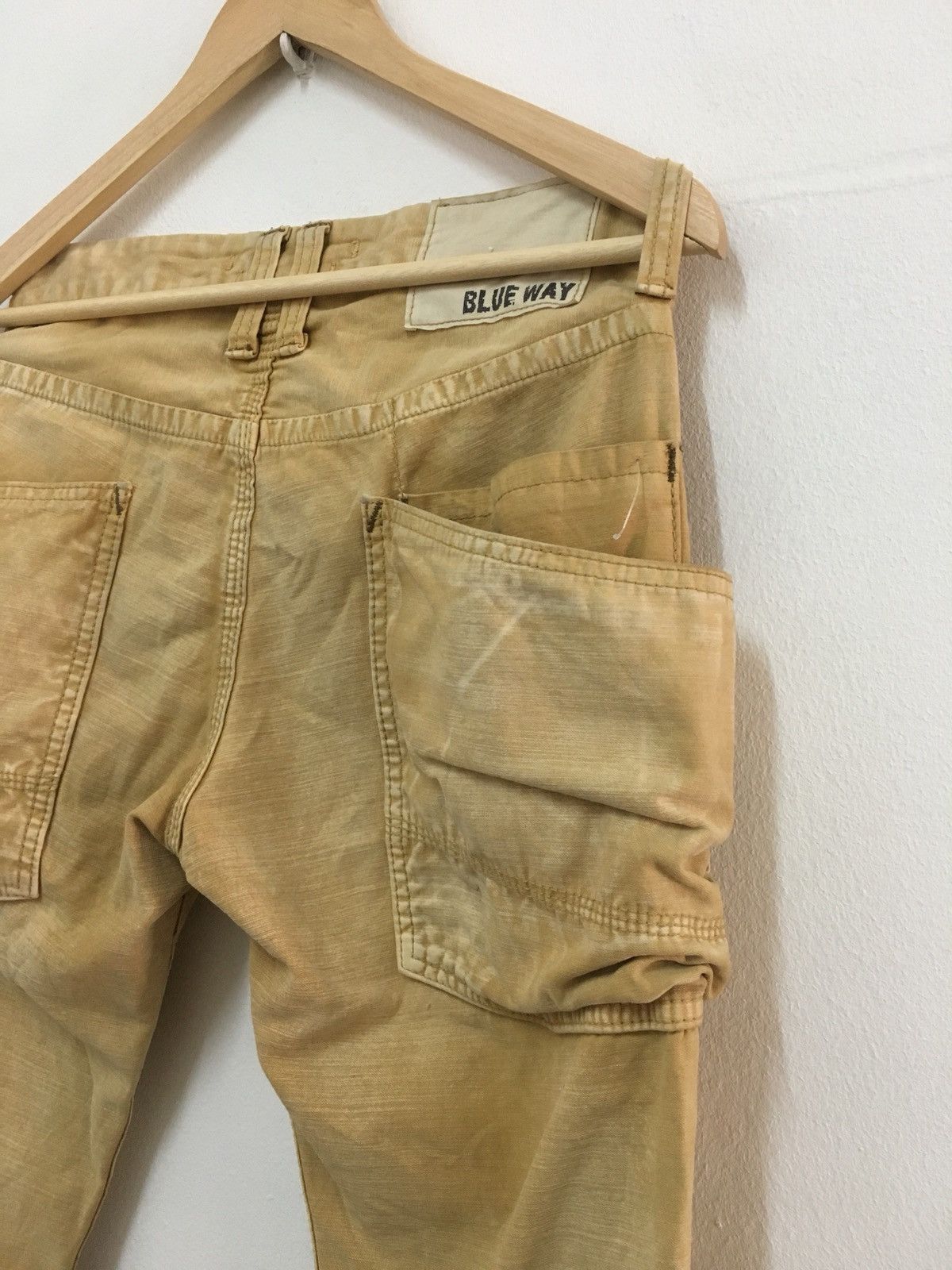 Designer Blue Way Multi Pocket Made In Nippon Bush cargos pant Size US 28 / EU 44 - 7 Thumbnail