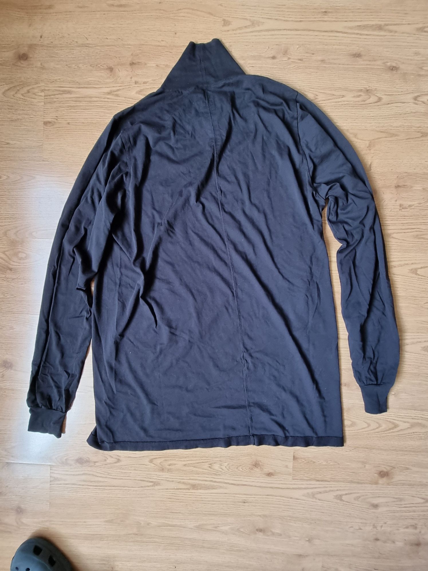 Rick Owens 2019 DRKSHDW Surf Mock Neck Long Sleeve Tee Size US L / EU 52-54 / 3 - 4 Thumbnail