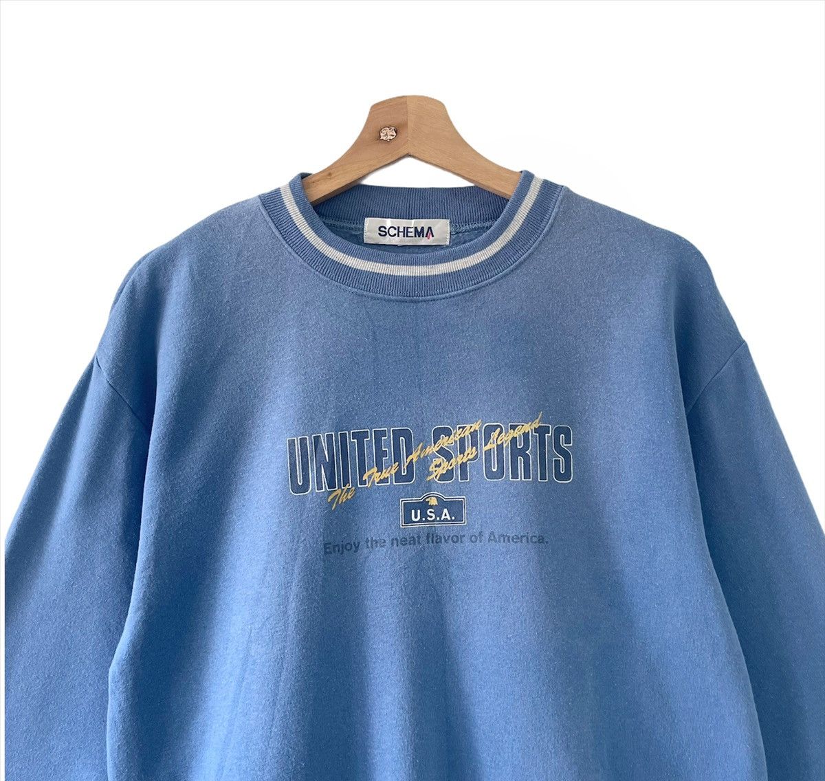 Vintage United State Sport Crewneck Sweatshirt Size M Size US M / EU 48-50 / 2 - 4 Thumbnail