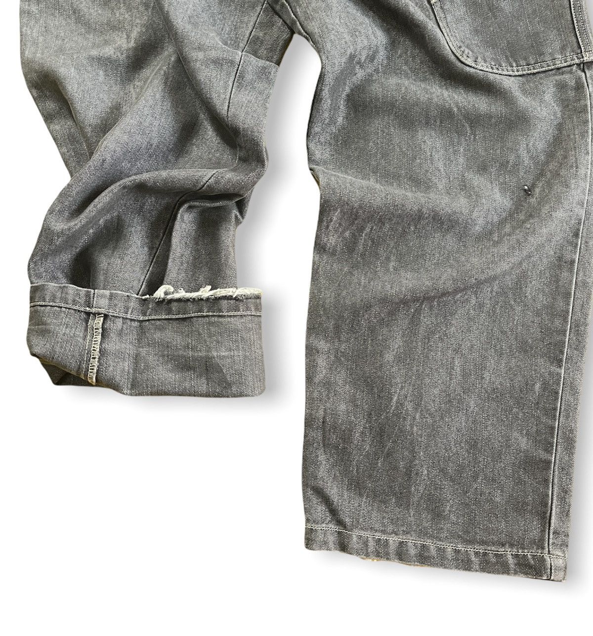 Vintage JNCO Grails Freaky Massive Baggy Denim Jeans Cargo Size US 34 / EU 50 - 8 Thumbnail