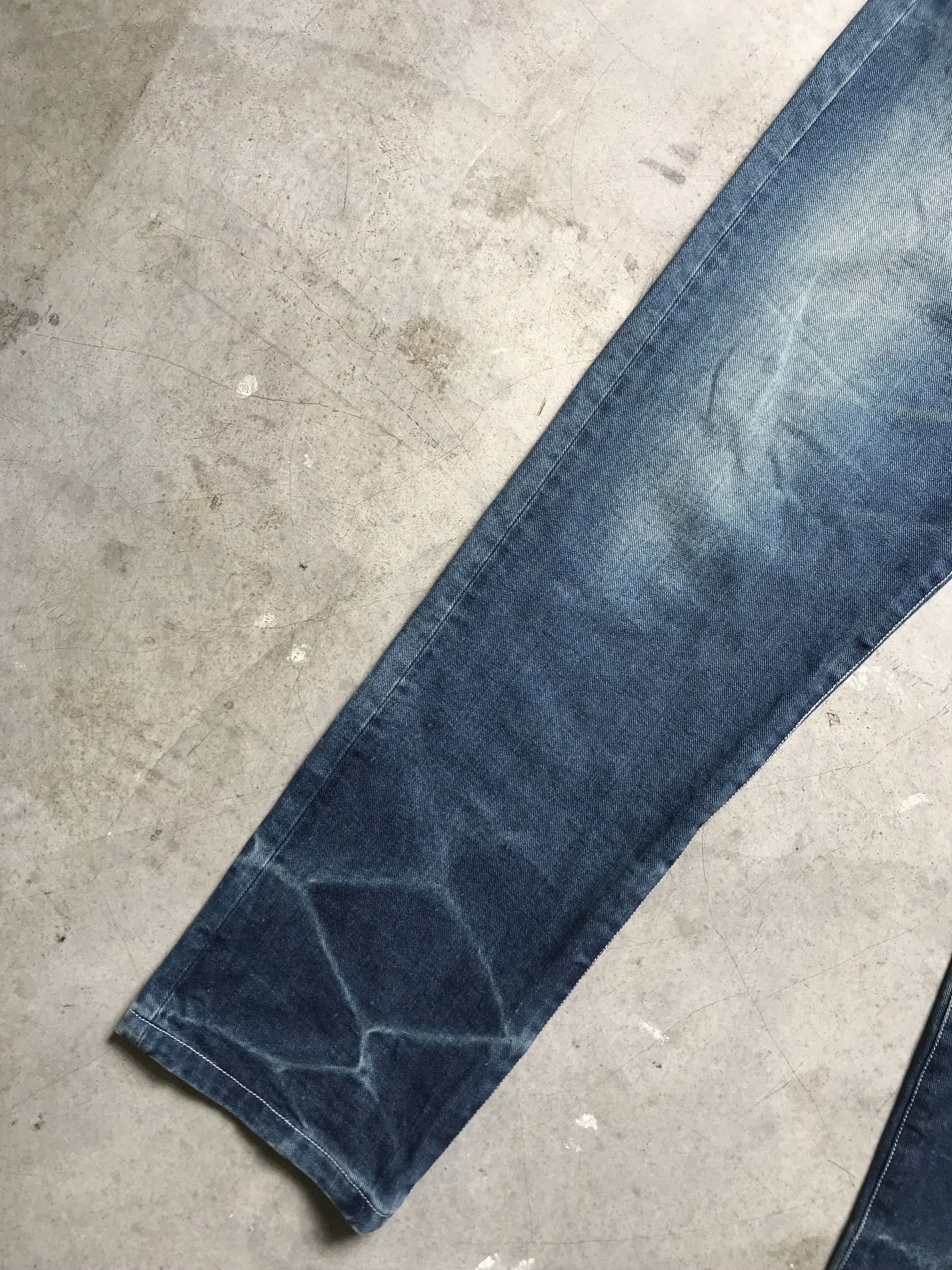 Japanese Brand Italian Japan Mximilian Designer Suspender Denim Size US 31 - 7 Thumbnail