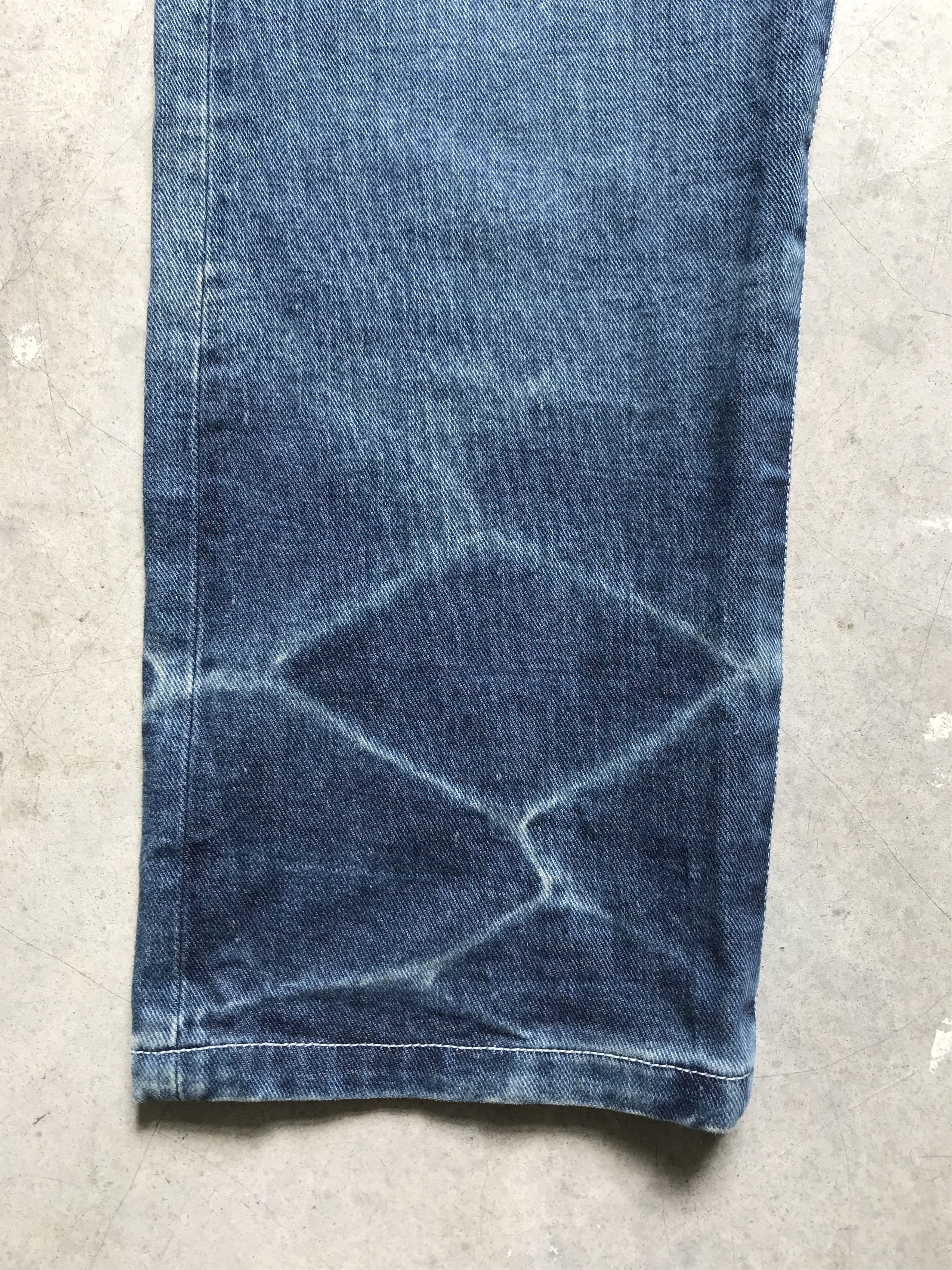 Japanese Brand Italian Japan Mximilian Designer Suspender Denim Size US 31 - 8 Thumbnail