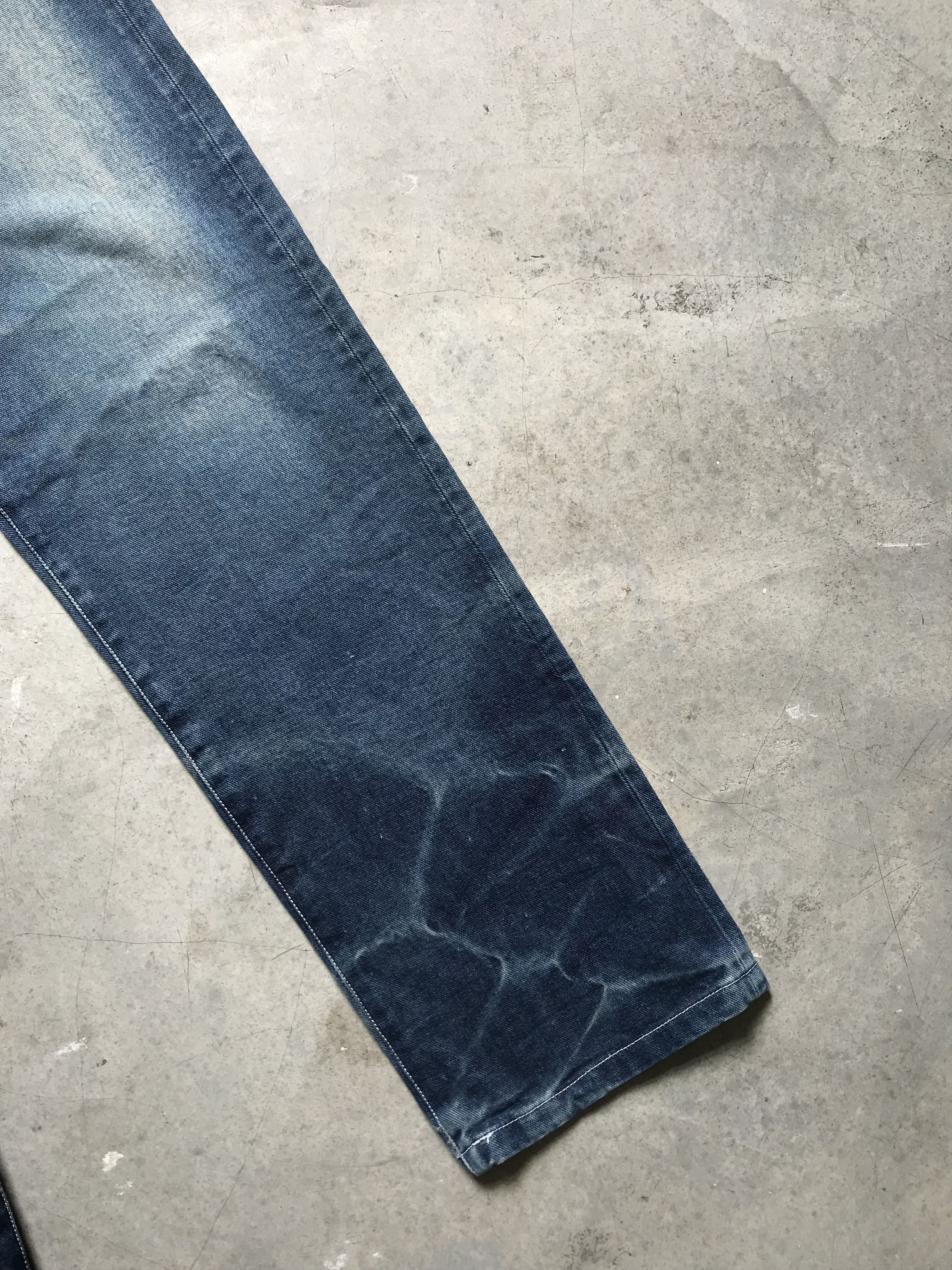 Japanese Brand Italian Japan Mximilian Designer Suspender Denim Size US 31 - 6 Thumbnail