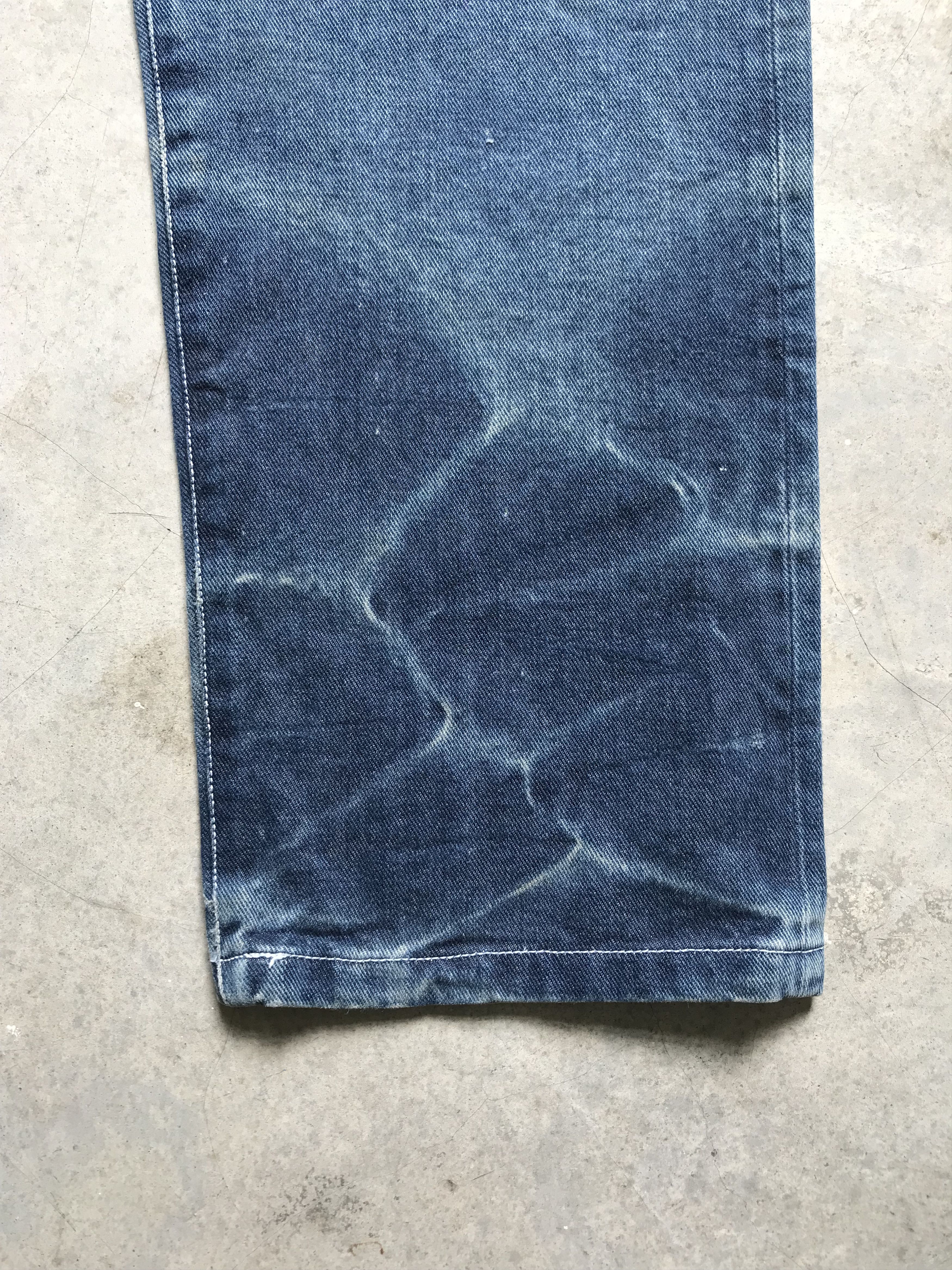 Japanese Brand Italian Japan Mximilian Designer Suspender Denim Size US 31 - 9 Thumbnail