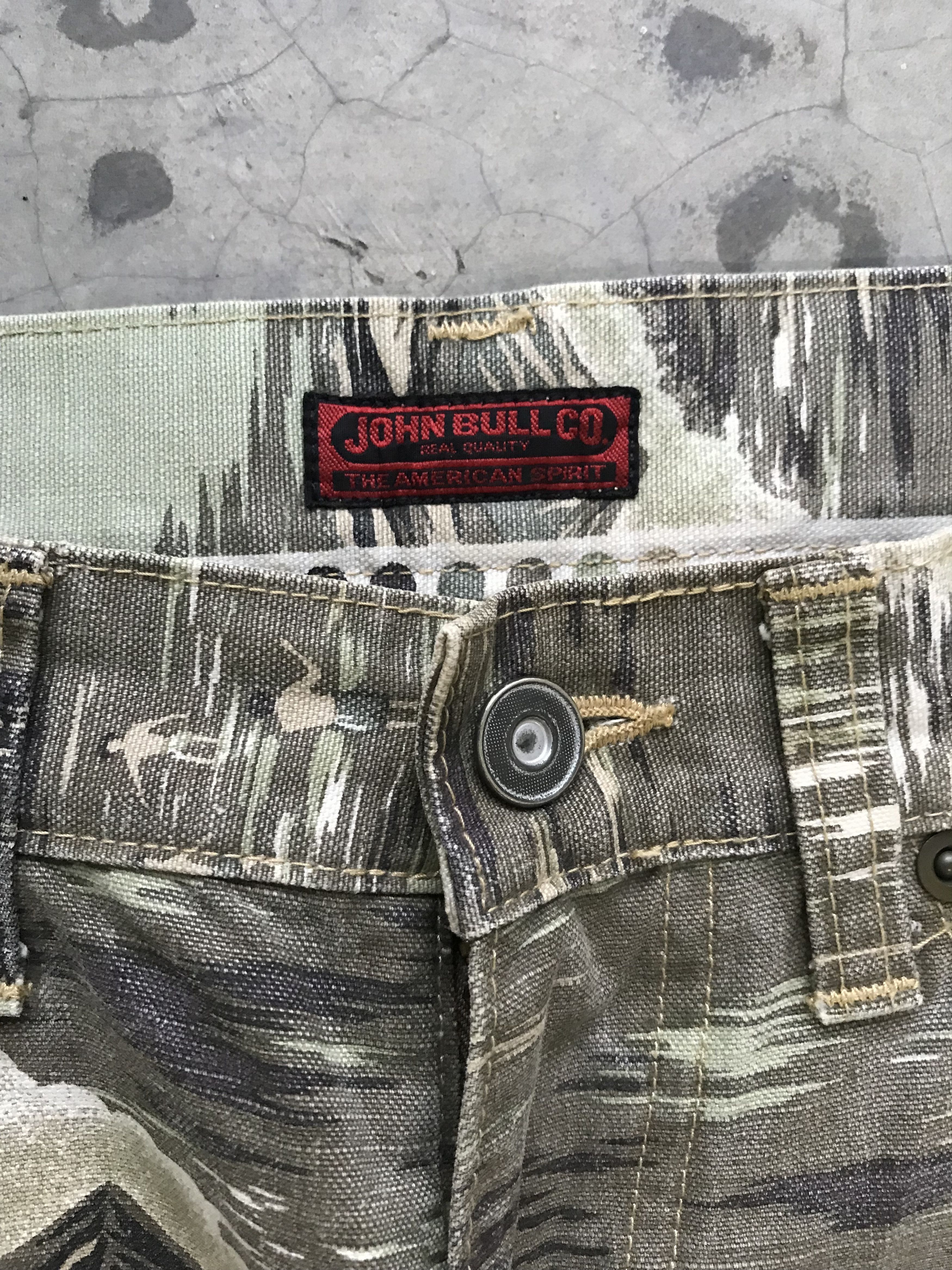 Japanese Brand × Johnbull 💥ART💥Vintage JOHNBULL Tropicamo Statement Pant Size US 29 - 4 Thumbnail