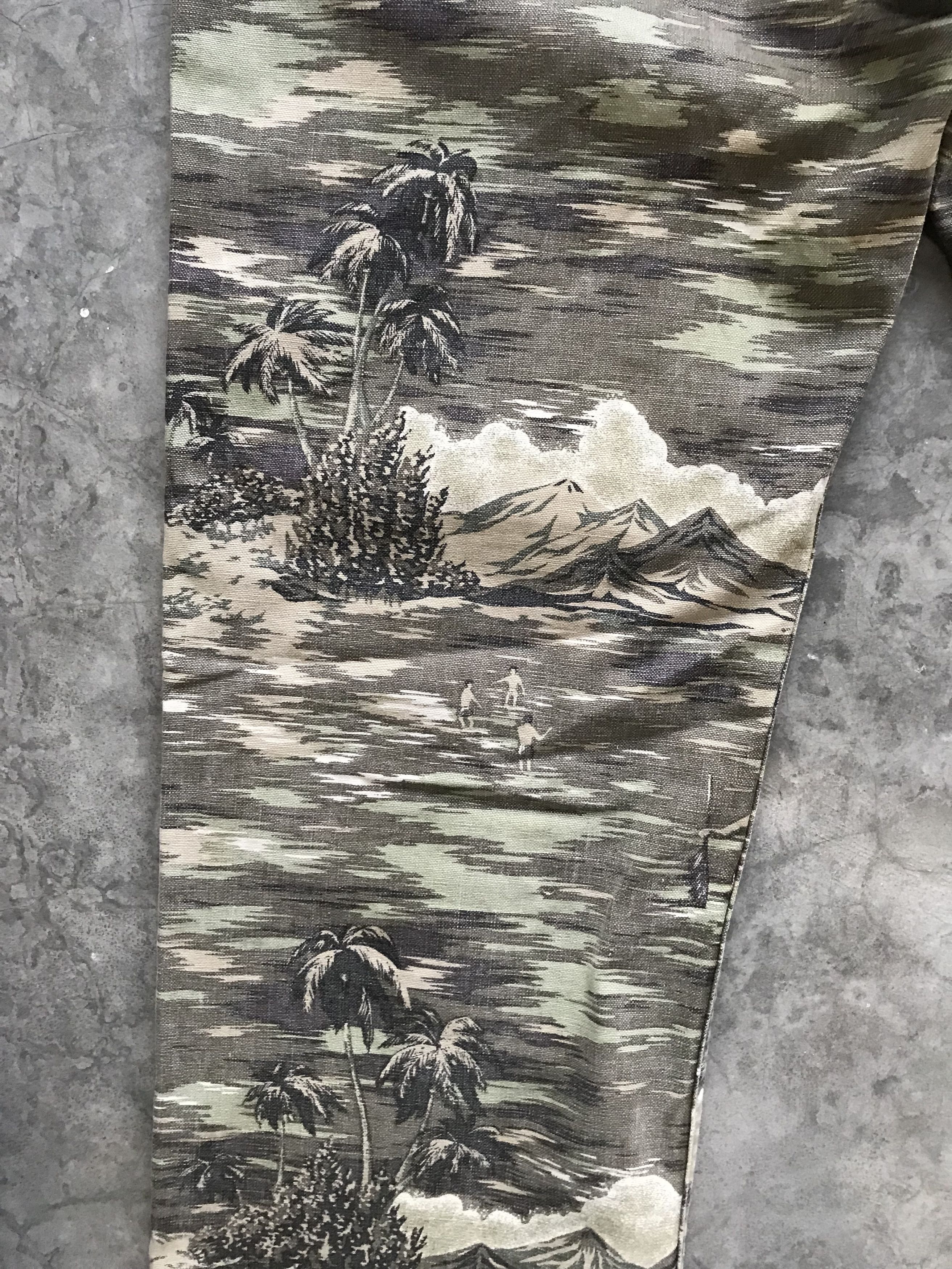 Japanese Brand × Johnbull 💥ART💥Vintage JOHNBULL Tropicamo Statement Pant Size US 29 - 16 Thumbnail