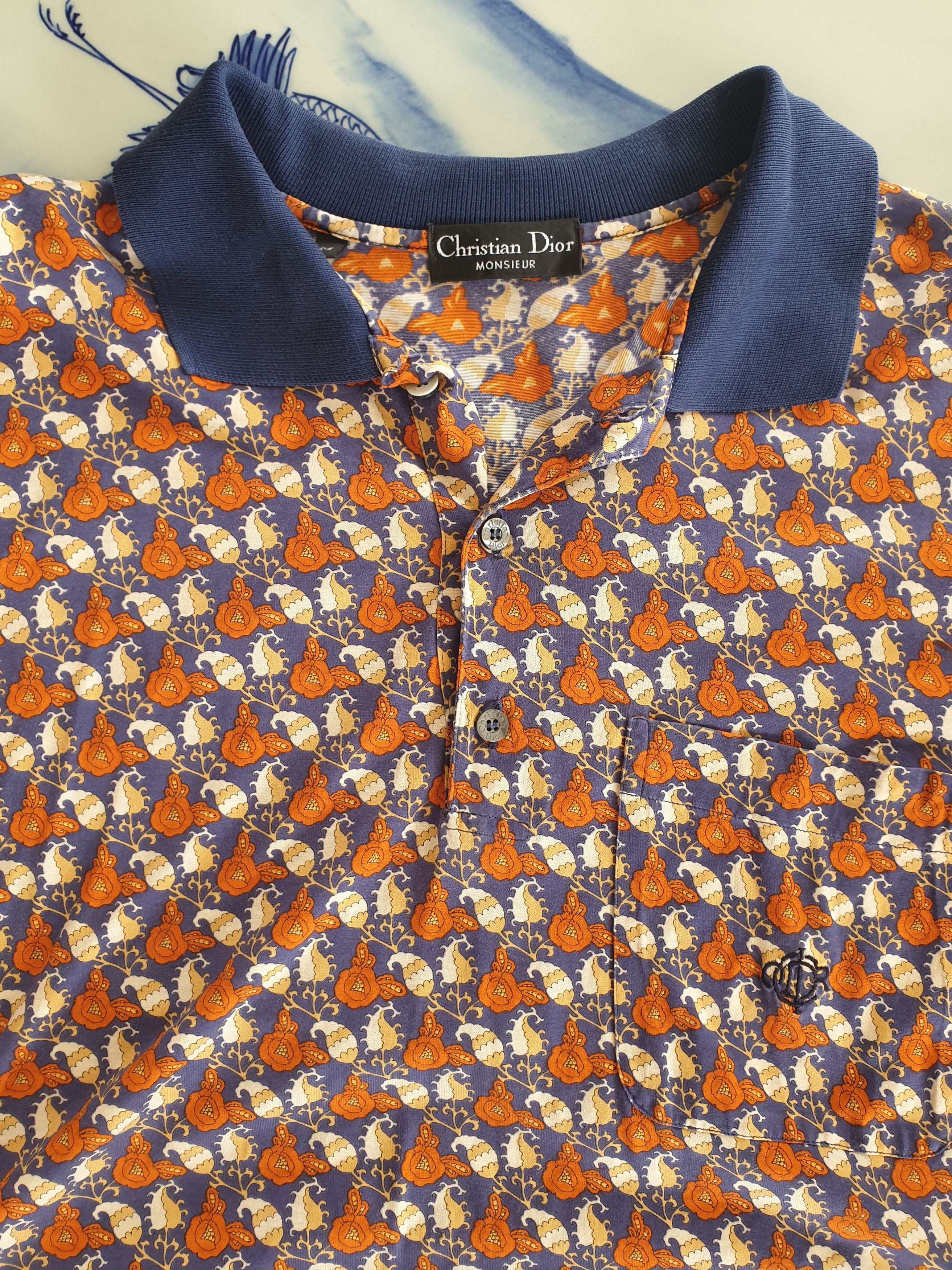 Christian Dior Monsieur × Vintage Vintage Christian Dior polo tee Size US L / EU 52-54 / 3 - 2 Thumbnail