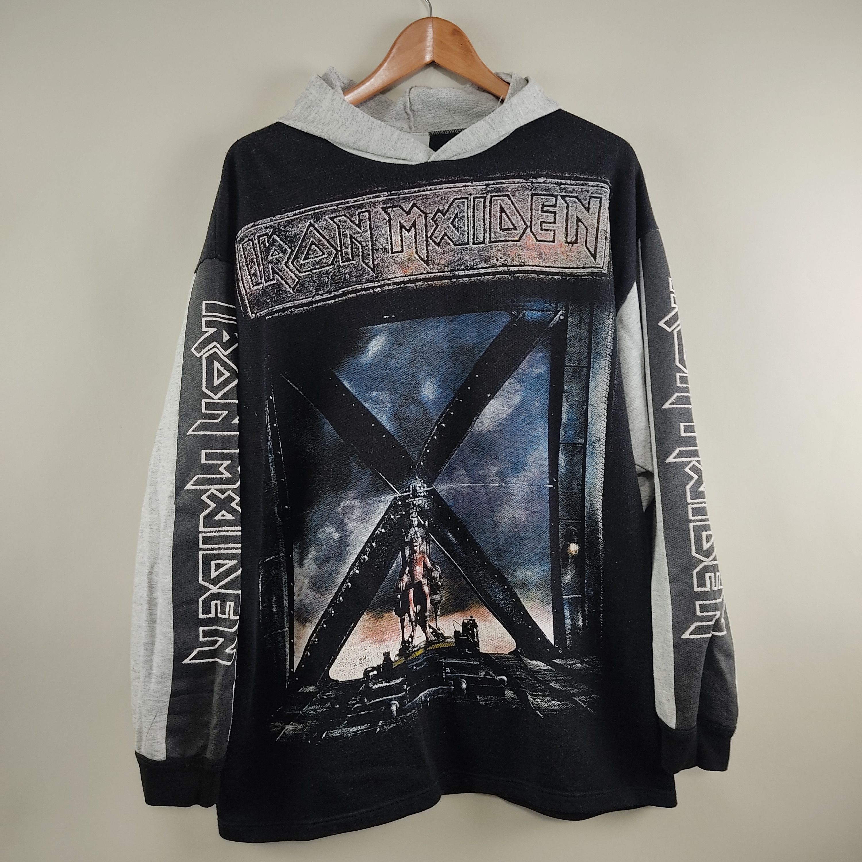 Band Tees × Iron Maiden × Vintage 1995 Iron Maiden The X