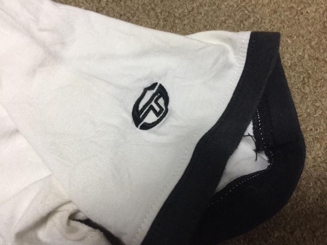 Japanese Brand × Sergio Tacchini × Vintage Vintage Sergio Tacchini Ringer White Colour Shirt Size US L / EU 52-54 / 3 - 8 Thumbnail