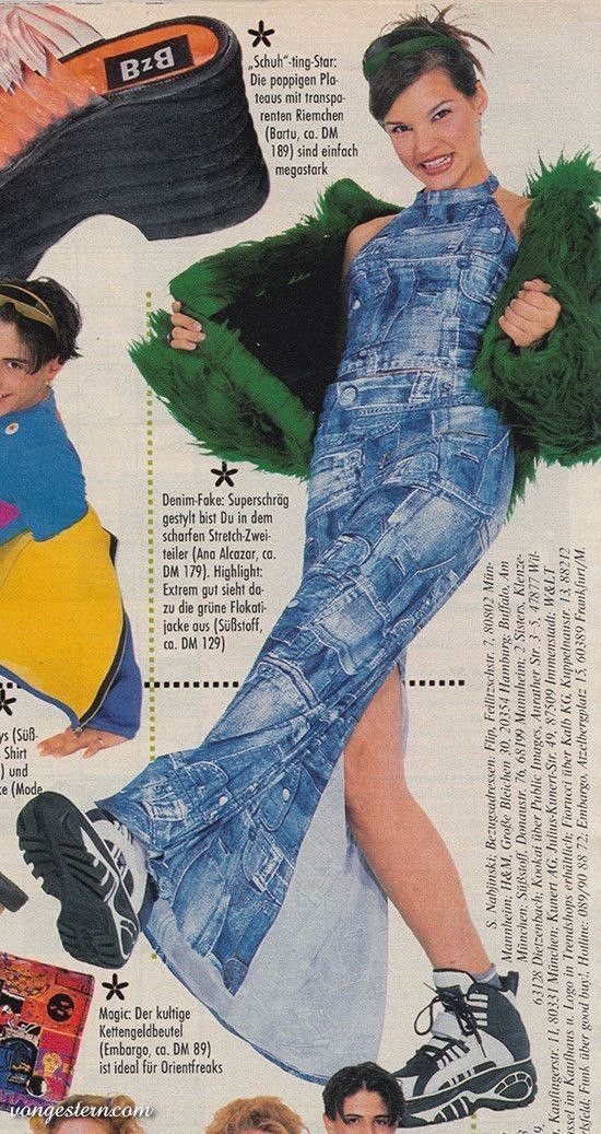 Other y2k mesh hooded long top denim pattern sz M Size M / US 6-8 / IT 42-44 - 6 Thumbnail