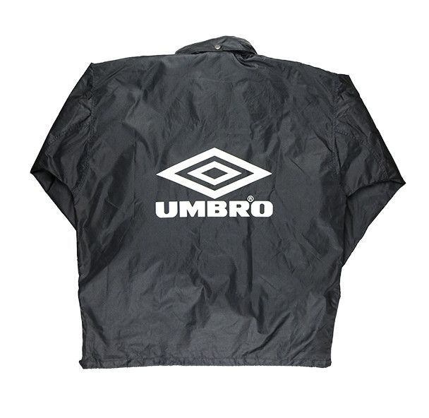 Umbro Vintage Umbro Pro Training Black Nylon Windbreaker 90s XL