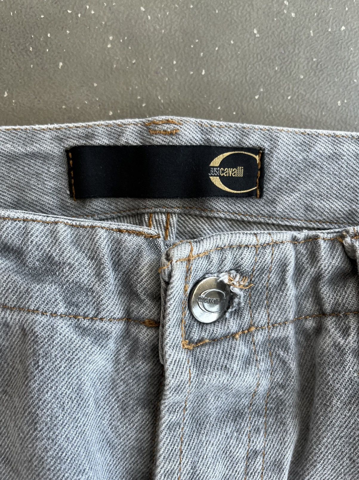 Just Cavalli Just Cavalli Grey Jeans Size US 36 / EU 52 - 3 Thumbnail