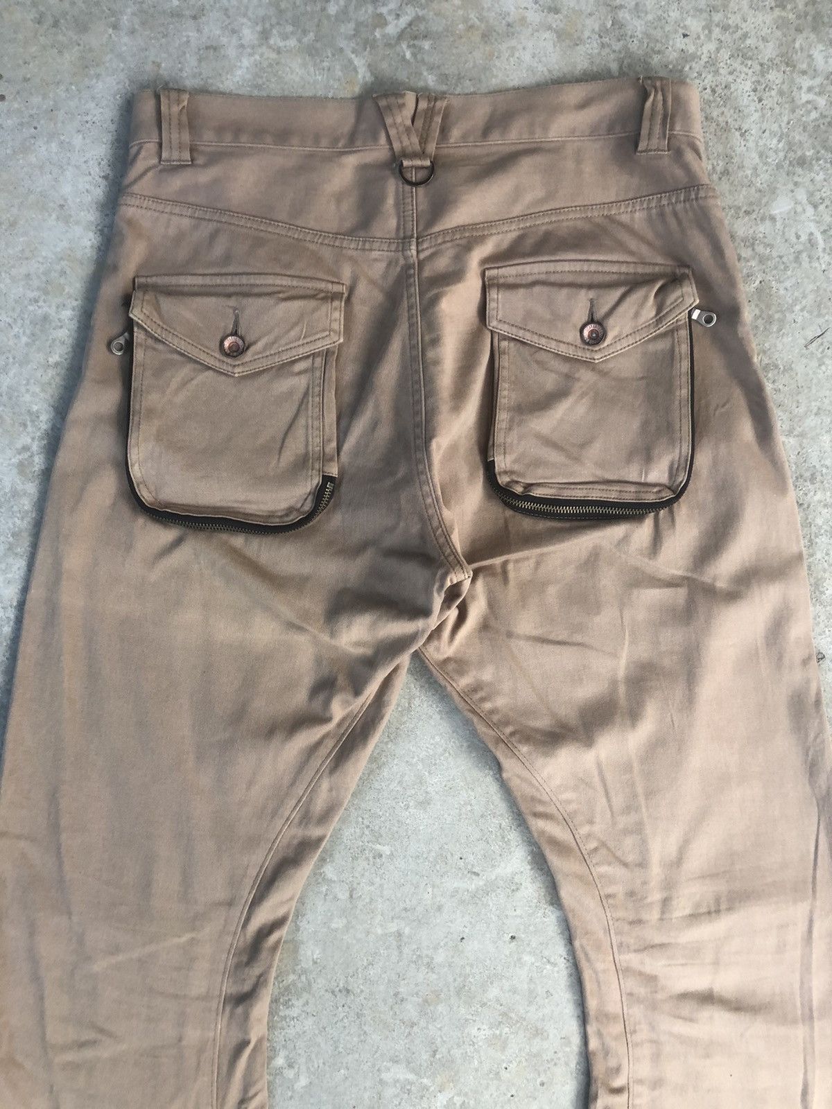 PPFM PPFM J-Cut Cargo Pants Tactical Multipocket Distressed Size US 35 - 8 Thumbnail