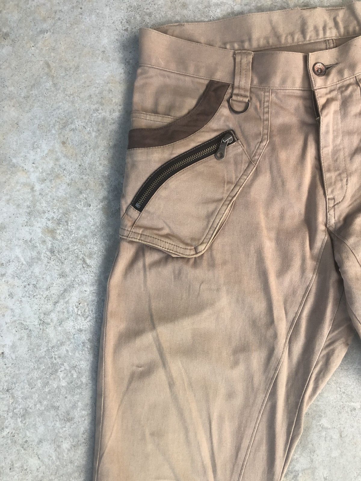 PPFM PPFM J-Cut Cargo Pants Tactical Multipocket Distressed Size US 35 - 4 Thumbnail