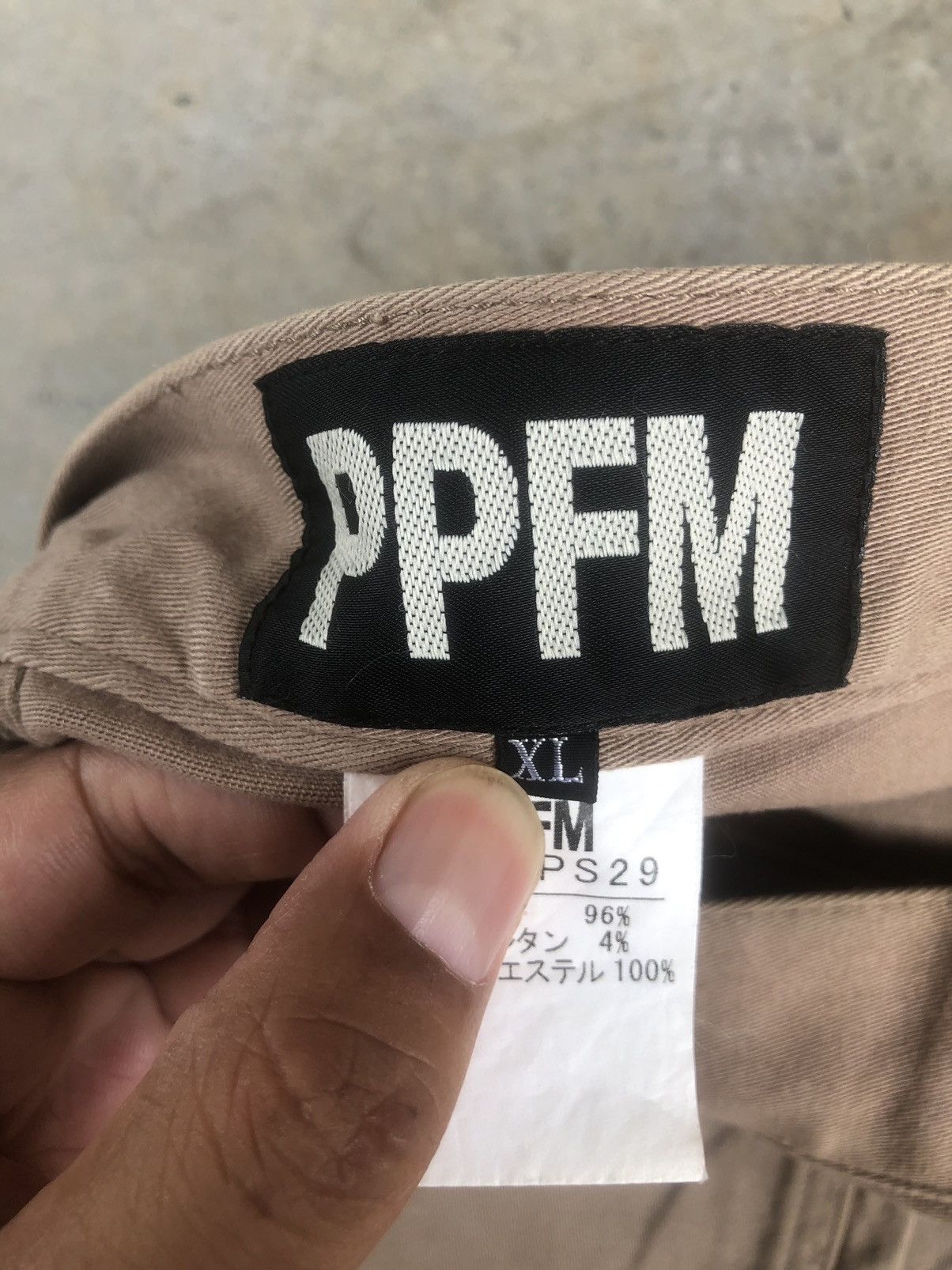 PPFM PPFM J-Cut Cargo Pants Tactical Multipocket Distressed Size US 35 - 13 Thumbnail