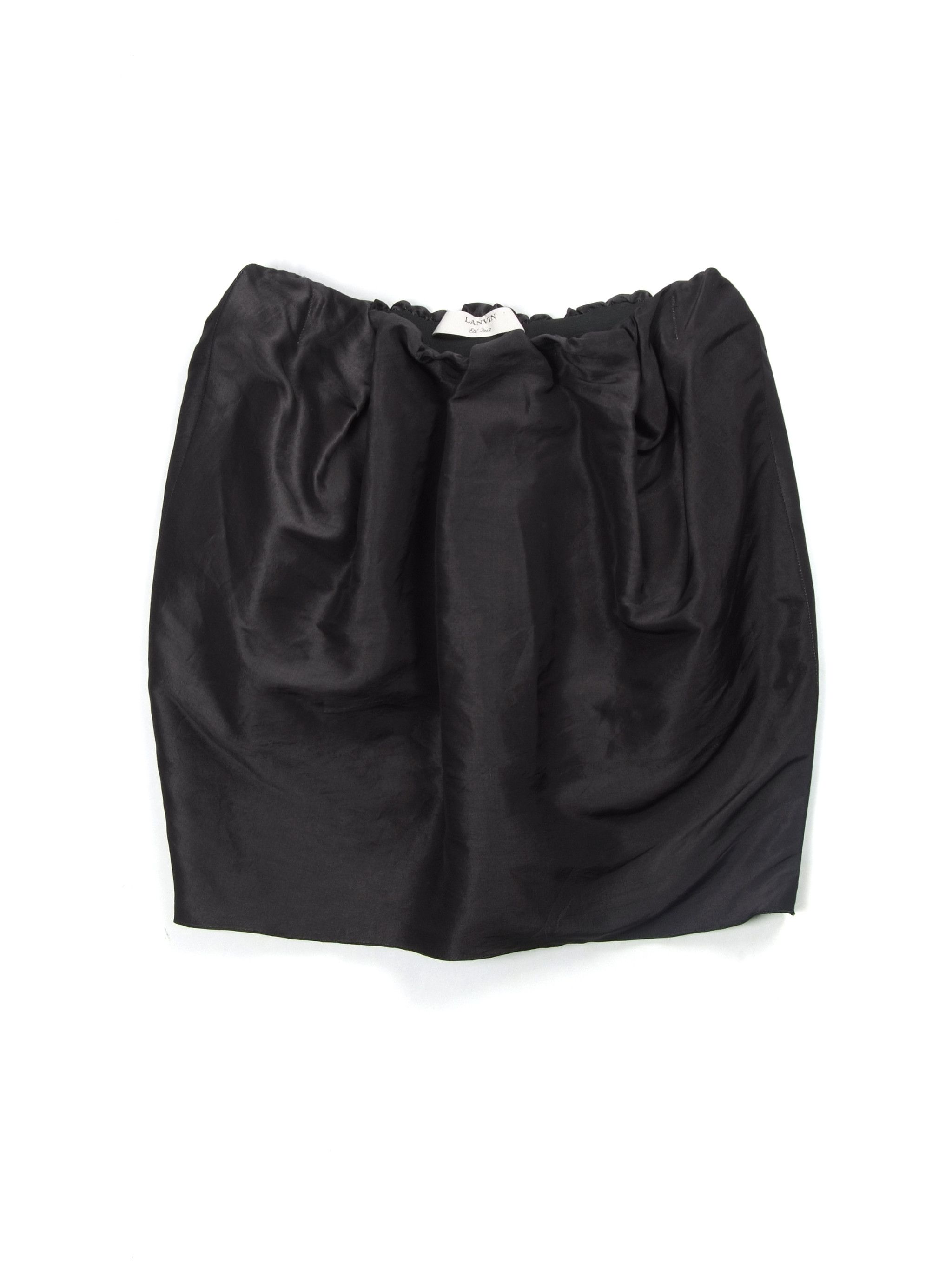 Lanvin Lanvin Pure Silk Short Skirt Size 28" / US 6 / IT 42 - 2 Thumbnail
