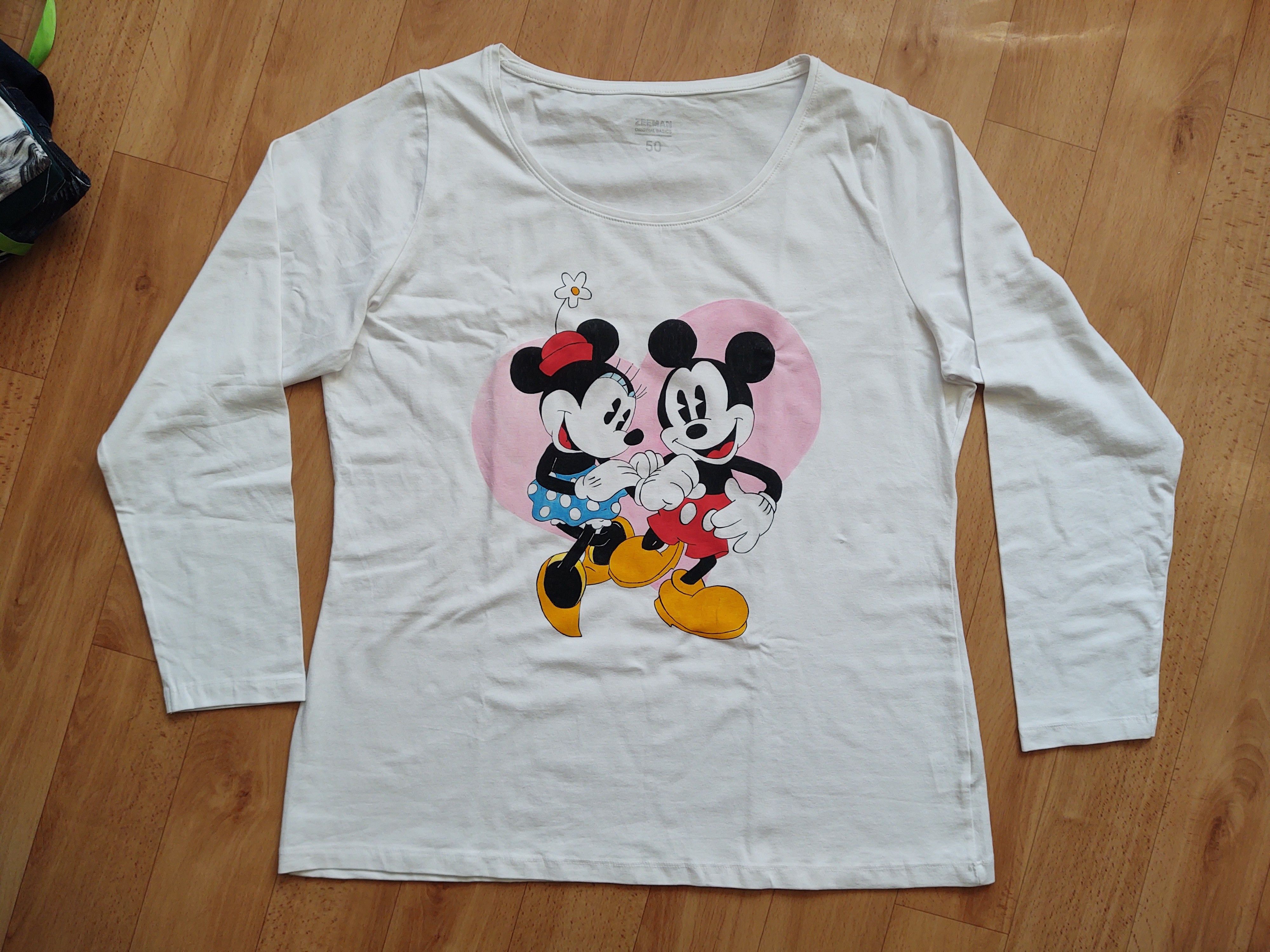 Handmade Handpainted white longsleeve sz M Size M / US 6-8 / IT 42-44 - 2 Thumbnail