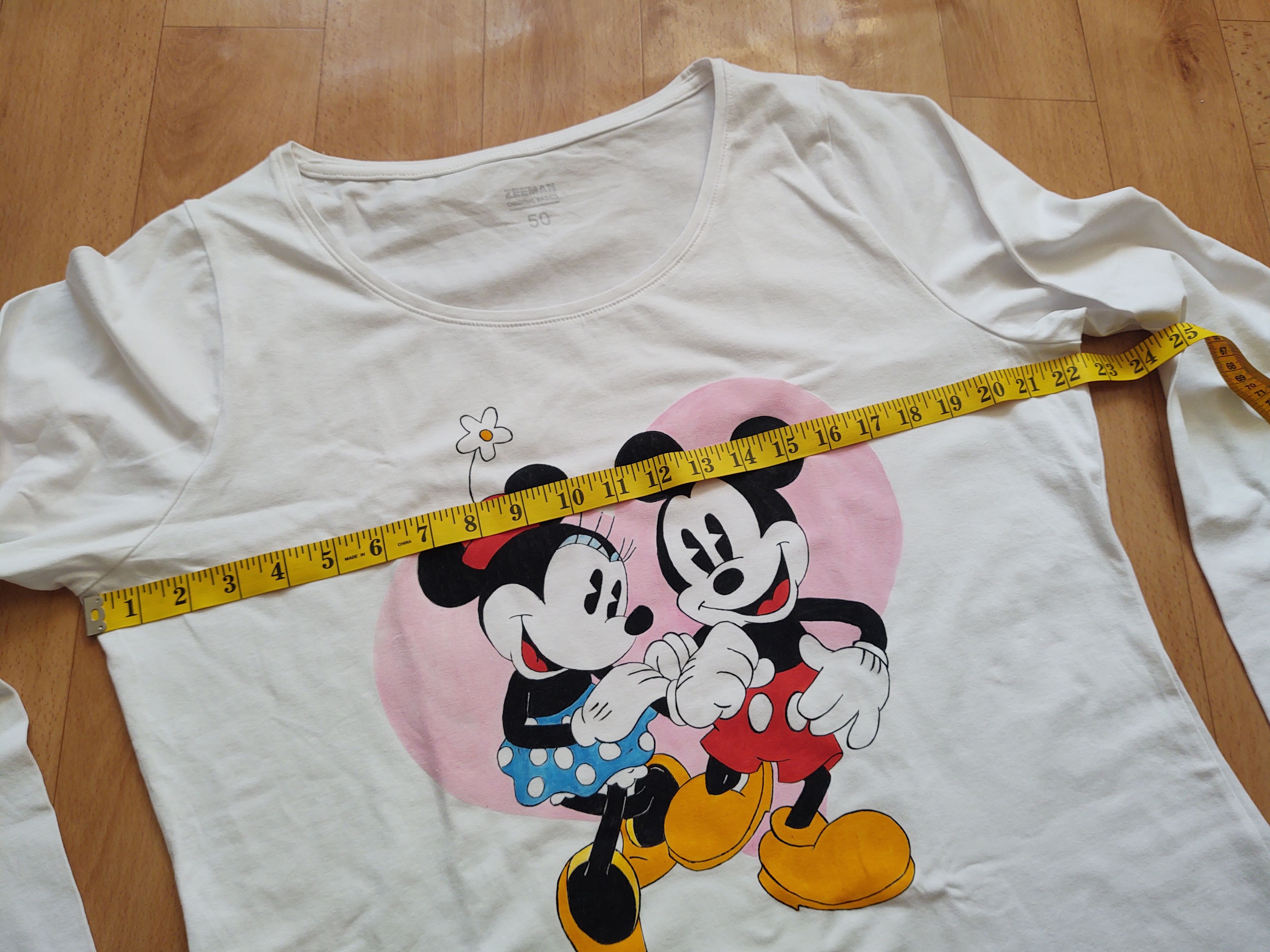 Handmade Handpainted white longsleeve sz M Size M / US 6-8 / IT 42-44 - 4 Thumbnail