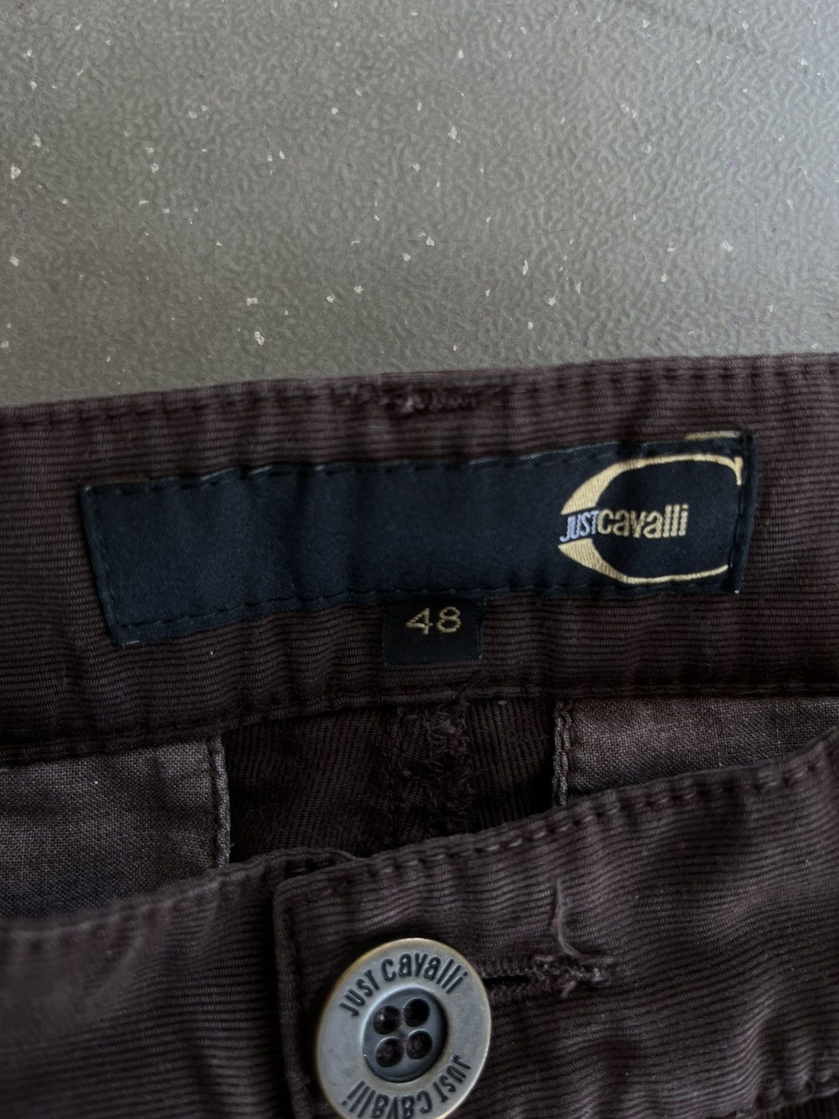 Just Cavalli Just Cavalli Dark Brown Pants Size US 34 / EU 50 - 3 Thumbnail