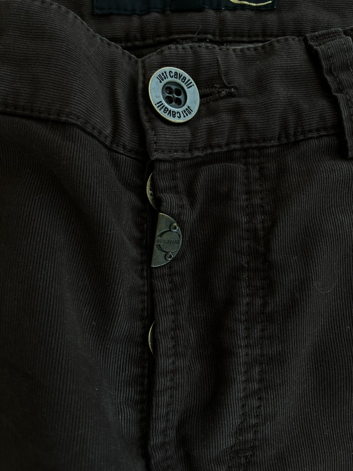 Just Cavalli Just Cavalli Dark Brown Pants Size US 34 / EU 50 - 7 Thumbnail