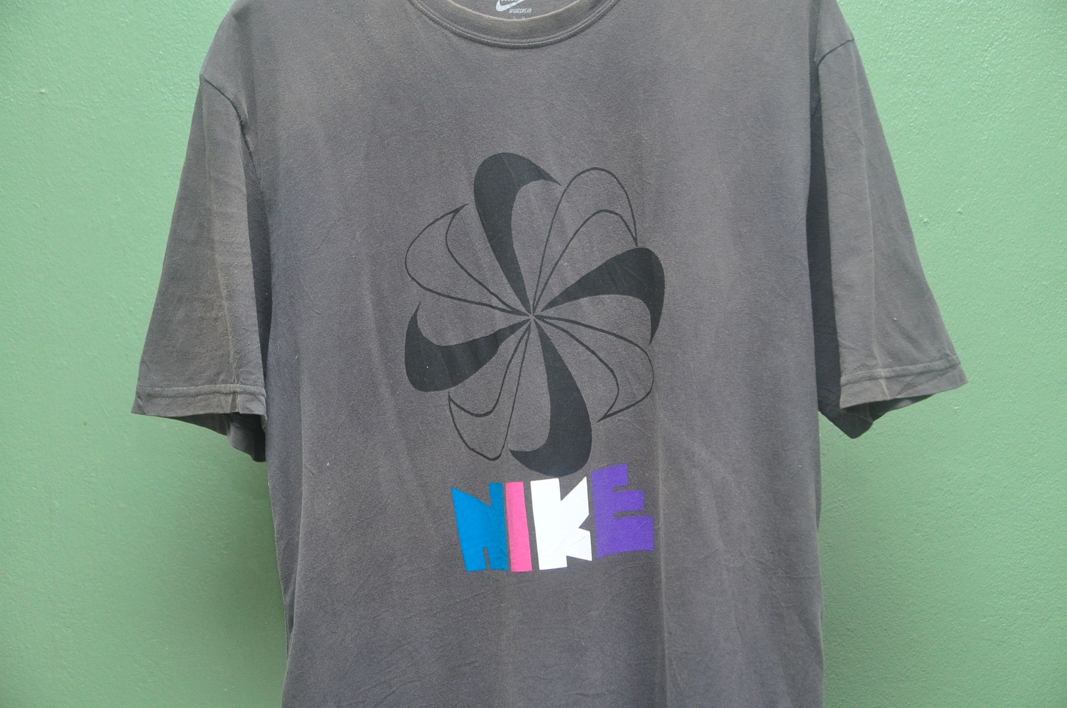 Nike Pinwheel Faded Colour Shirt Travis Scott Style