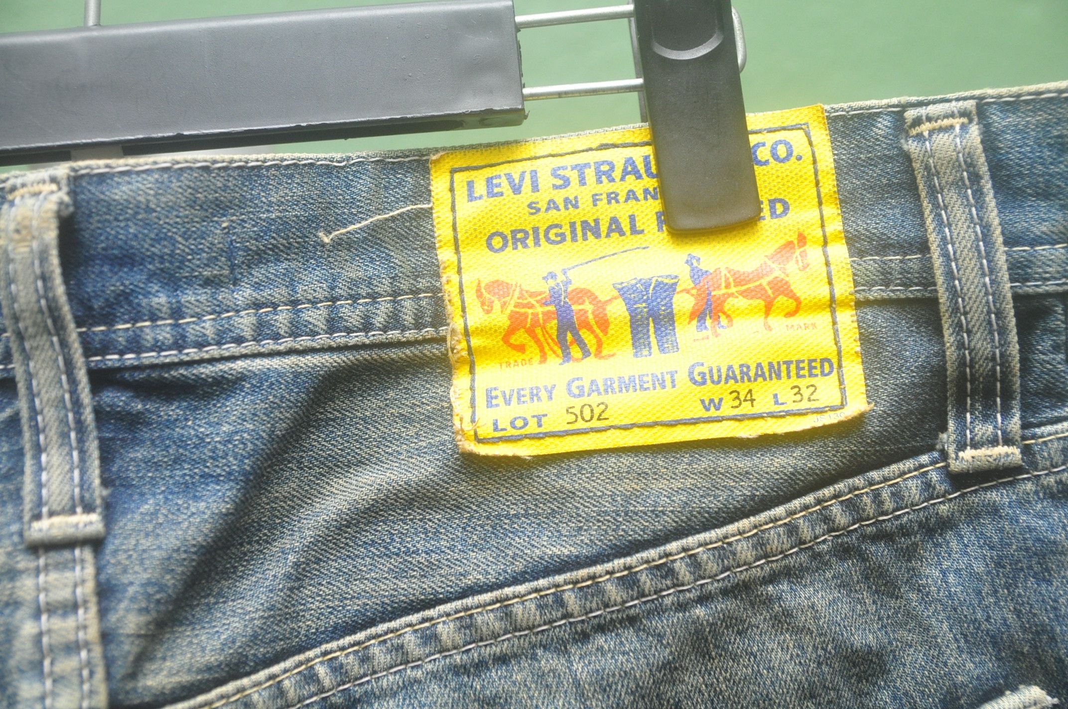 Levi's Vintage Clothing × Vintage Vintage Levis Denim Jeans Japanese Designer Fashion Size US 34 / EU 50 - 9 Thumbnail