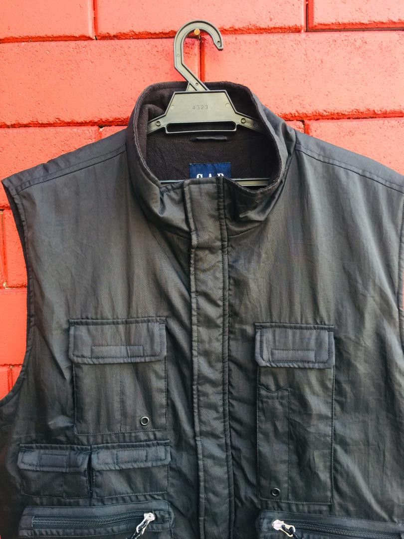 Gap × Japanese Brand Vintage Gap Japanese Design Vest Travis Scott Fashion Style Size US L / EU 52-54 / 3 - 3 Thumbnail