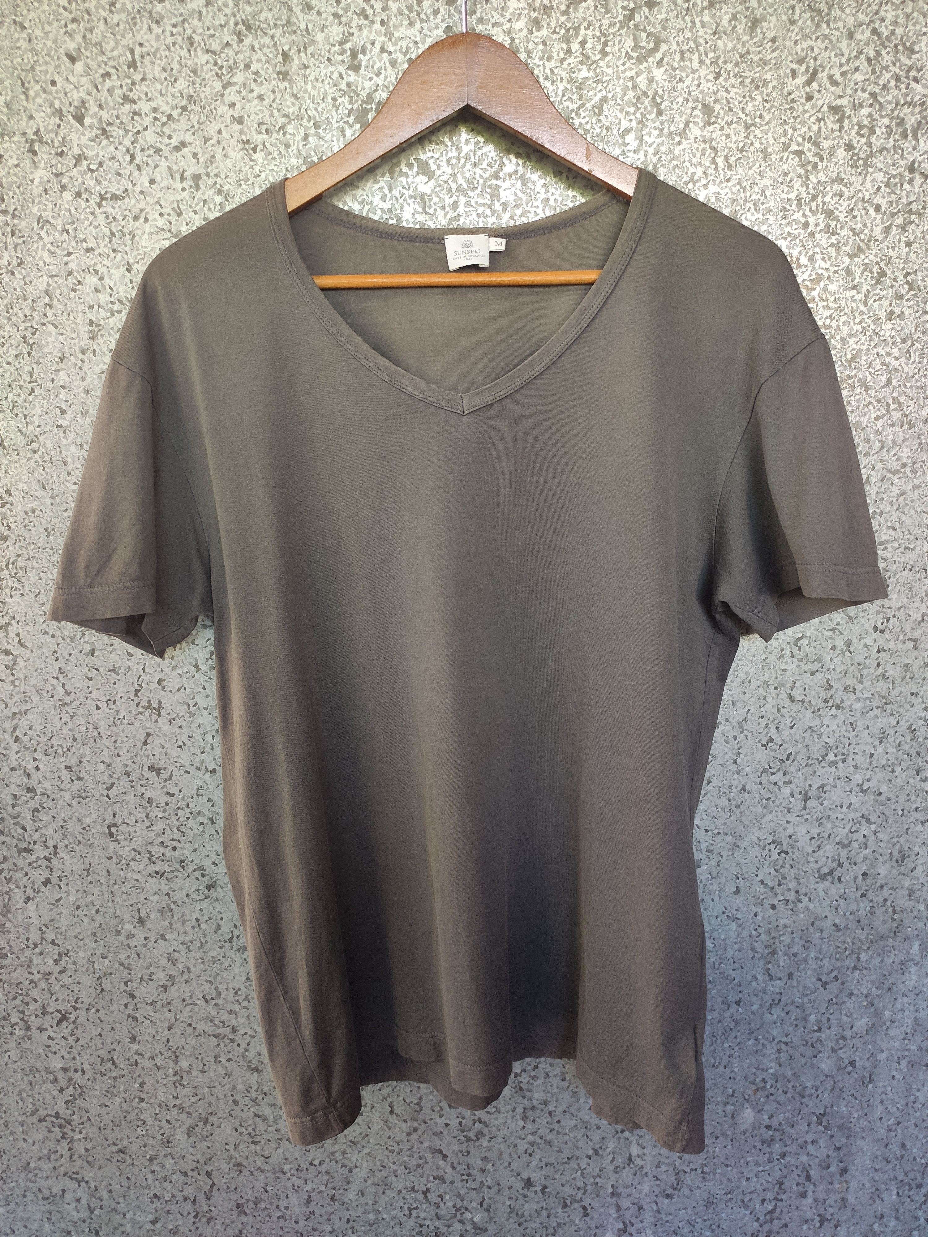 Sunspel Sunspel t shirt V neck Size US M / EU 48-50 / 2 - 2 Thumbnail