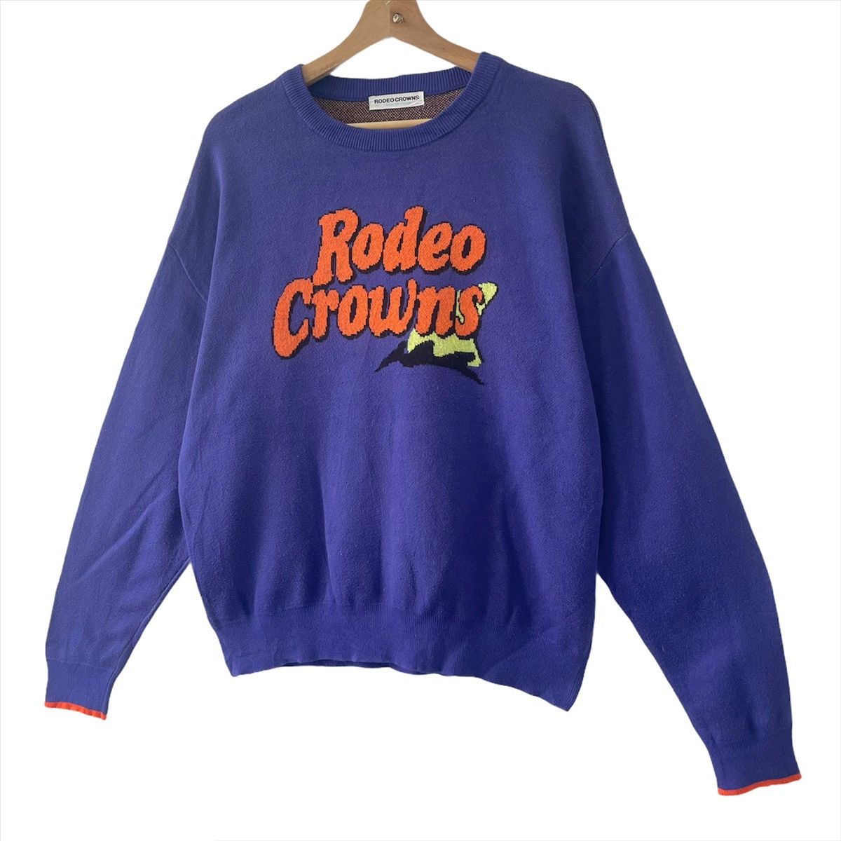 Japanese Brand Vintage Rodeo Crowns Crewneck Sweatshirt Size L Size US M / EU 48-50 / 2 - 3 Thumbnail