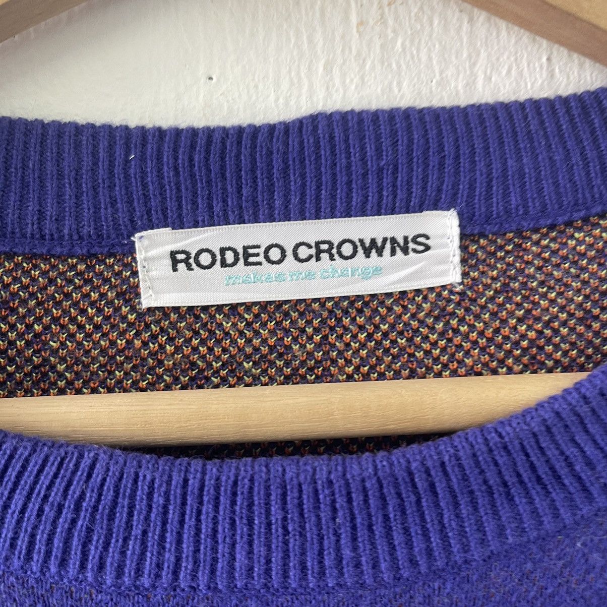 Japanese Brand Vintage Rodeo Crowns Crewneck Sweatshirt Size L Size US M / EU 48-50 / 2 - 8 Thumbnail