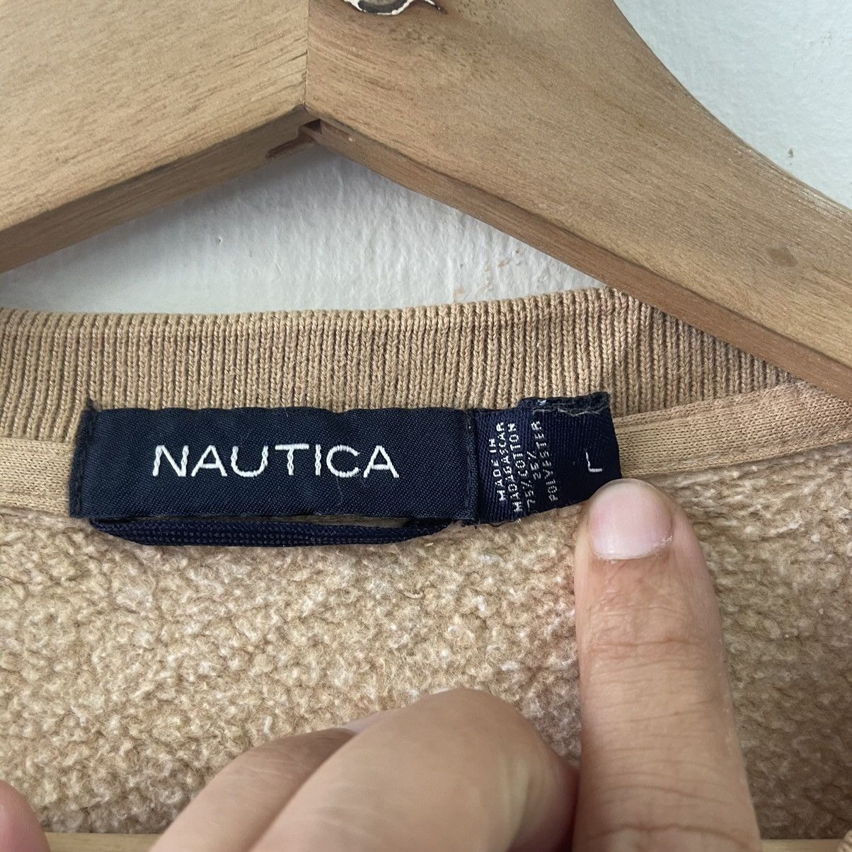 Nautica Vintage Nautica Embroidered Small Logo Sweatshirt Size L Size US L / EU 52-54 / 3 - 7 Thumbnail