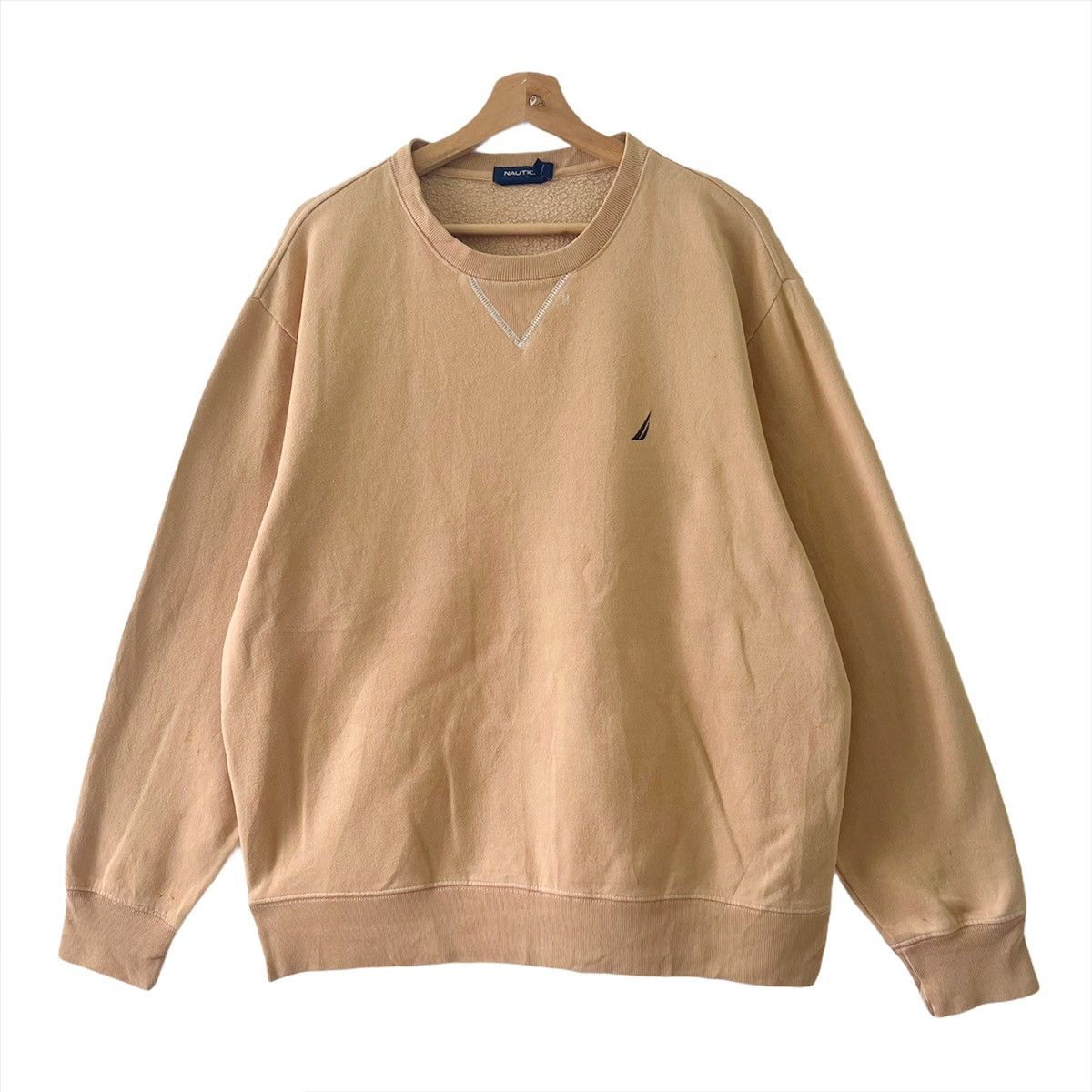 Nautica Vintage Nautica Embroidered Small Logo Sweatshirt Size L Size US L / EU 52-54 / 3 - 3 Thumbnail