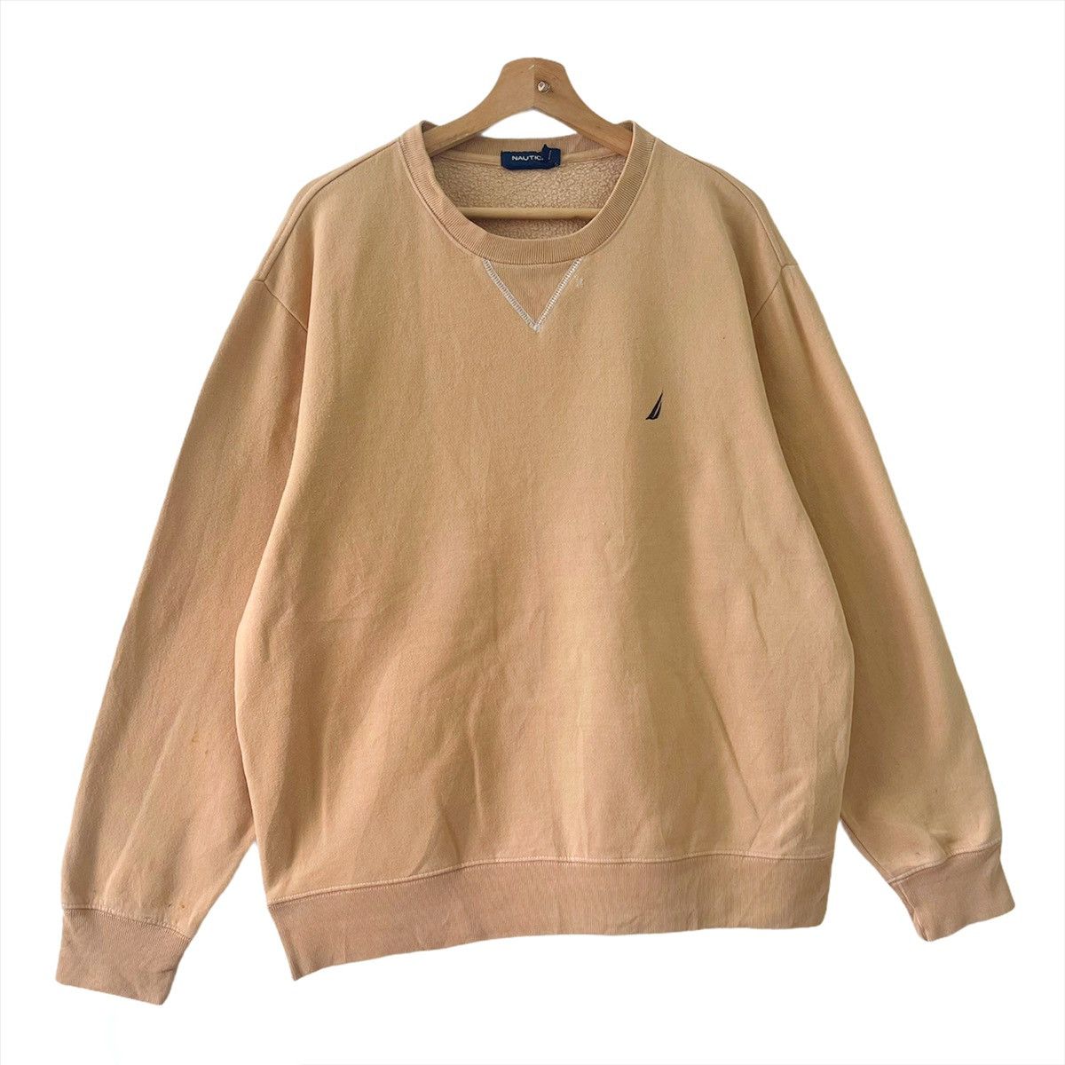 Nautica Vintage Nautica Embroidered Small Logo Sweatshirt Size L Size US L / EU 52-54 / 3 - 2 Thumbnail