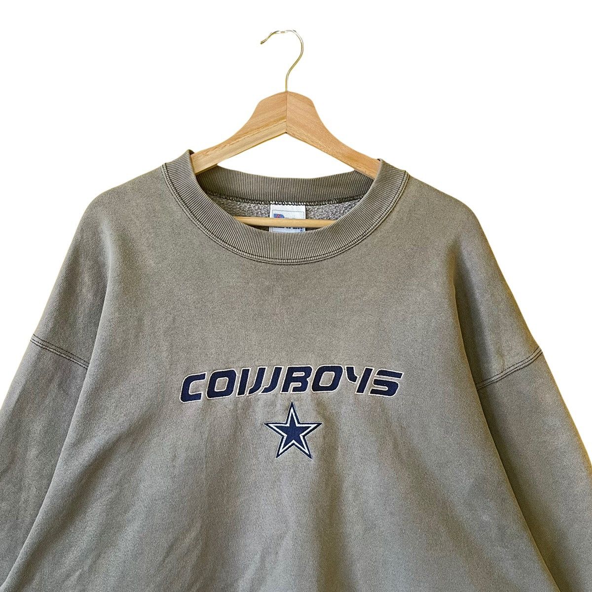 NFL × Pro Player × Vintage Vintage 90s Dallas Cowboy Crewneck Sweatshirt Size M Size US XL / EU 56 / 4 - 4 Thumbnail