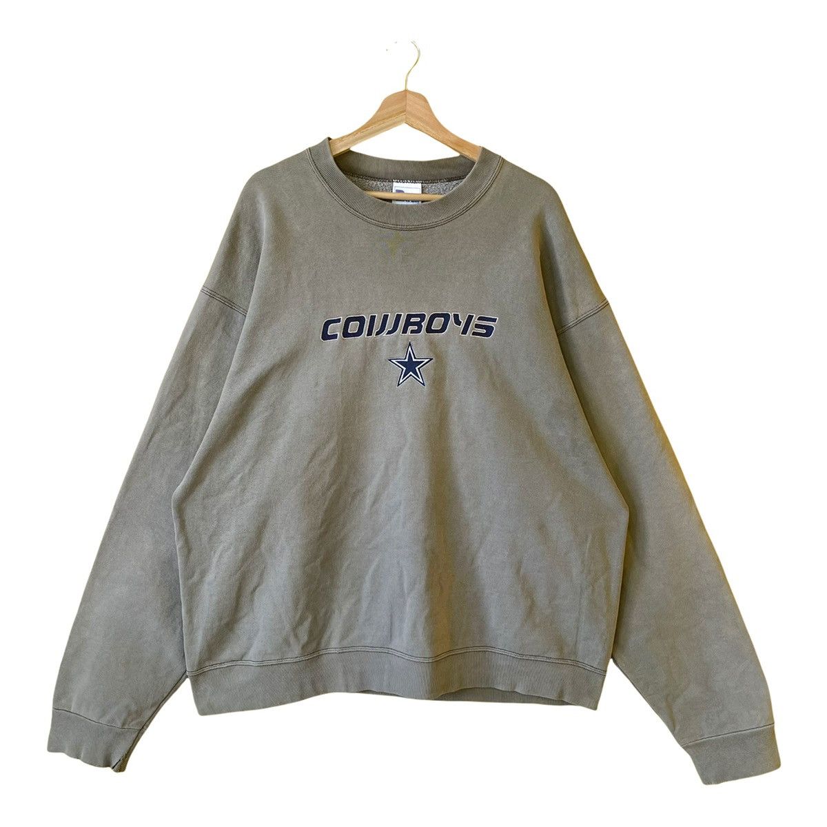 NFL × Pro Player × Vintage Vintage 90s Dallas Cowboy Crewneck Sweatshirt Size M Size US XL / EU 56 / 4 - 1 Thumbnail