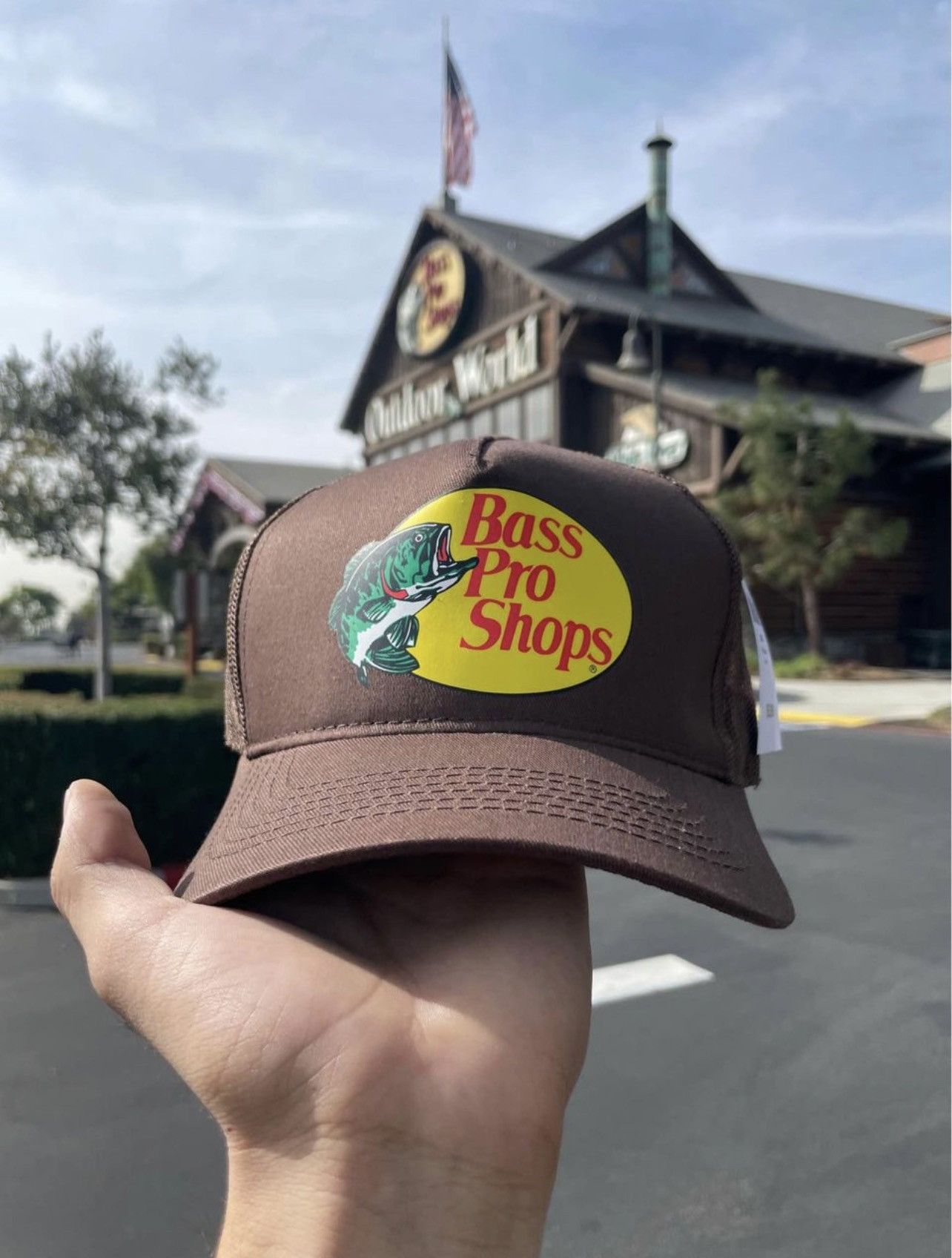 Bass Pro Moto Trucker Hat