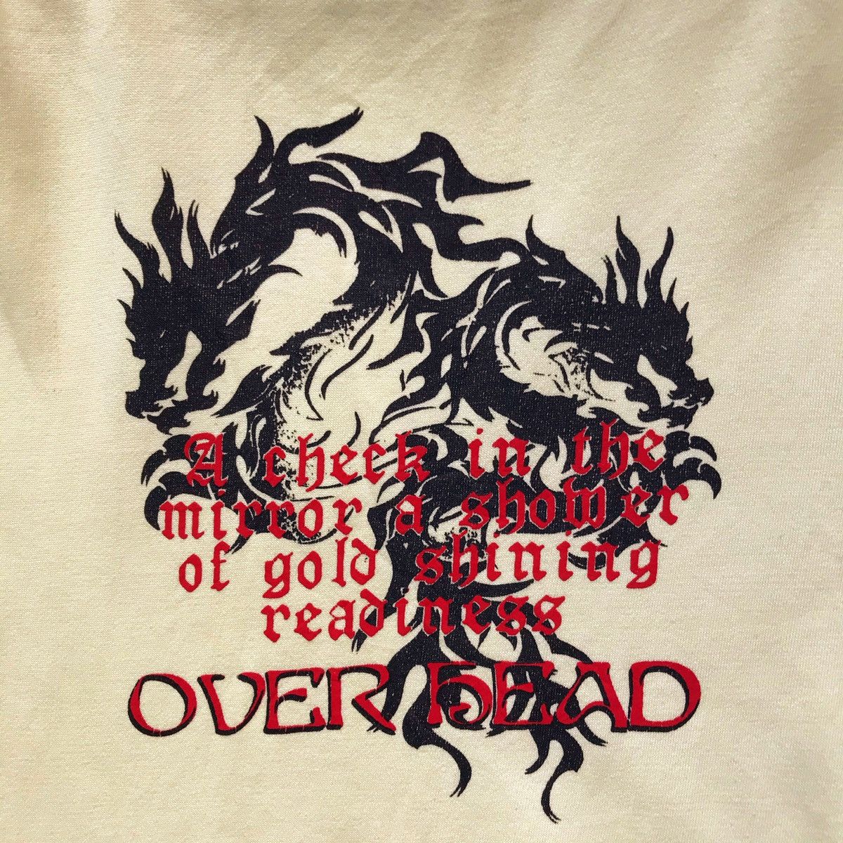Japanese Brand × Vintage Vintage Over Head Japan Big Logo Printed Sweatshirt size L Size US L / EU 52-54 / 3 - 4 Thumbnail